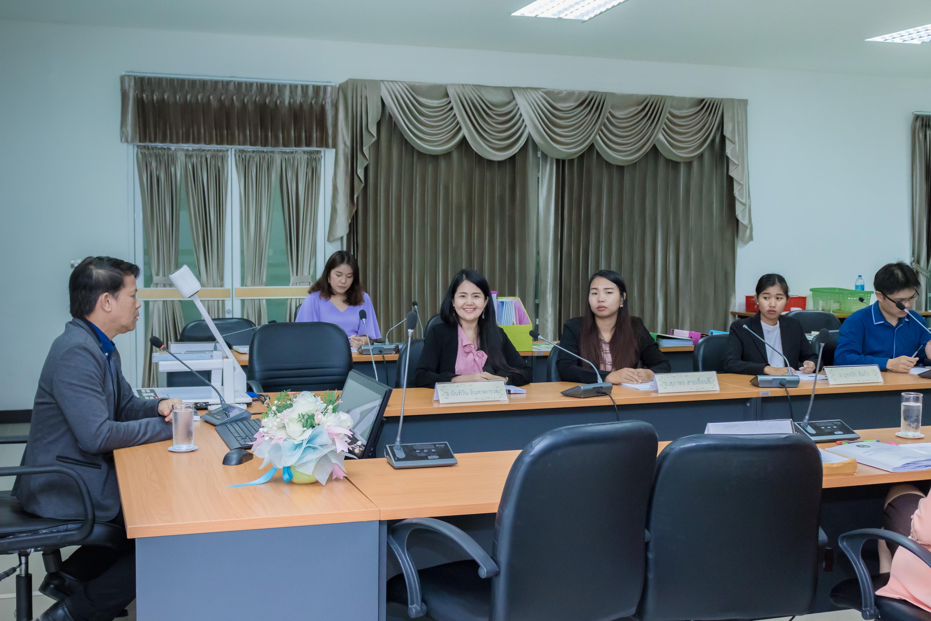 10. กิจกรรมตรวจประเมินคุณภาพการศึกษาภายใน ระดับหลักสูตร ค.บ. สาขาวิชาภาษาจีน  วันพฤหัสบดีที่ 17 พฤษภาคม 2561