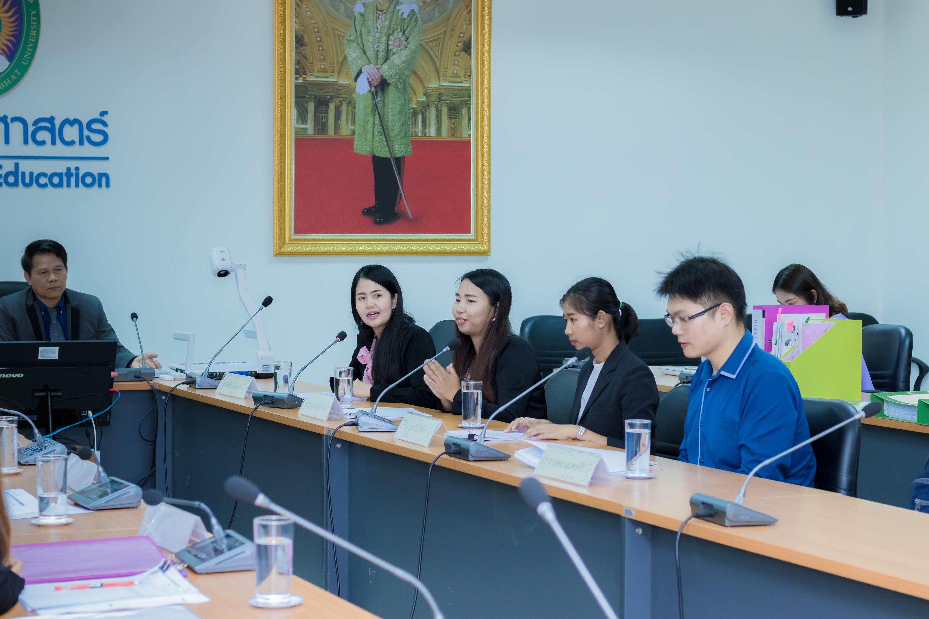 16. กิจกรรมตรวจประเมินคุณภาพการศึกษาภายใน ระดับหลักสูตร ค.บ. สาขาวิชาภาษาจีน  วันพฤหัสบดีที่ 17 พฤษภาคม 2561