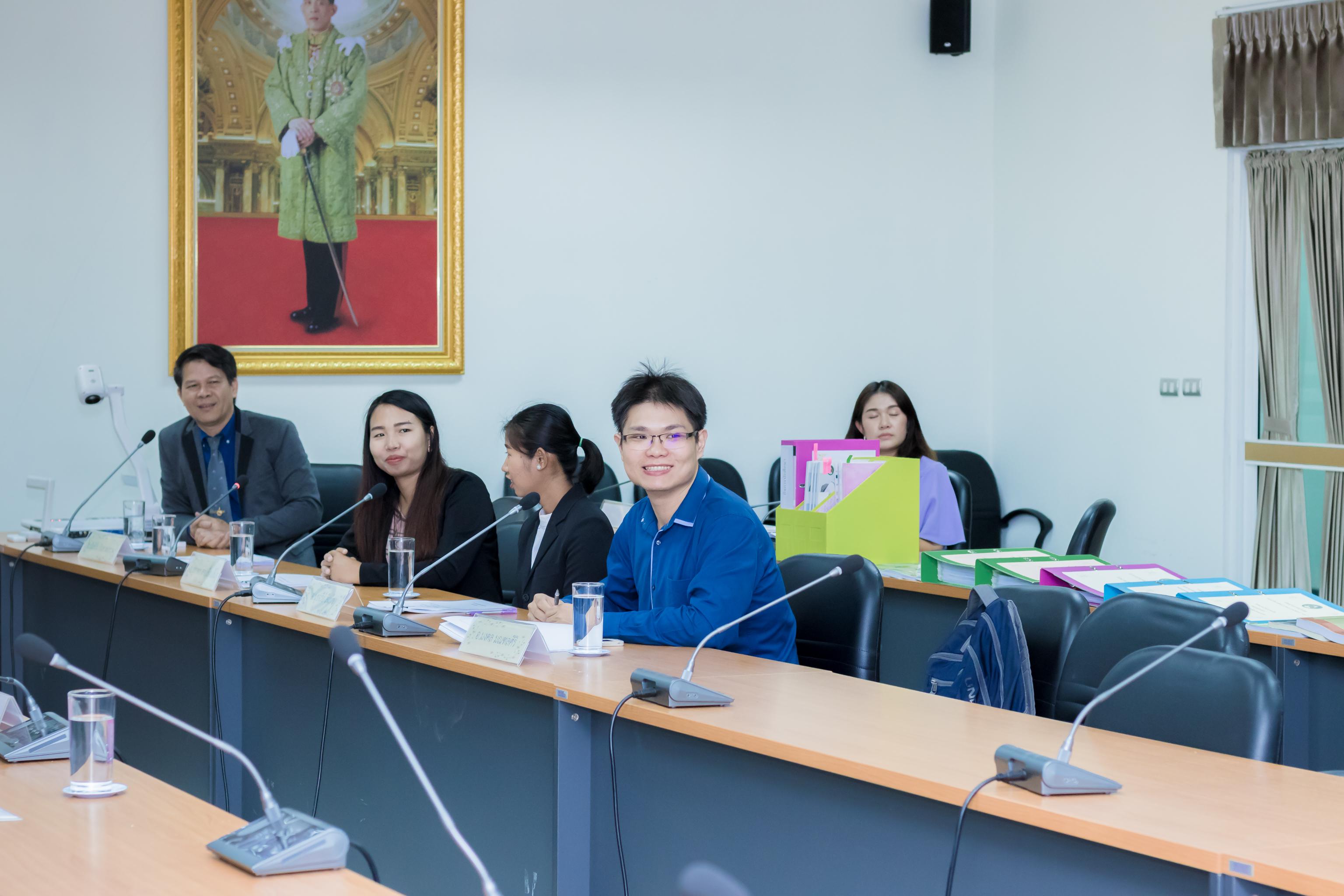 19. กิจกรรมตรวจประเมินคุณภาพการศึกษาภายใน ระดับหลักสูตร ค.บ. สาขาวิชาภาษาจีน  วันพฤหัสบดีที่ 17 พฤษภาคม 2561