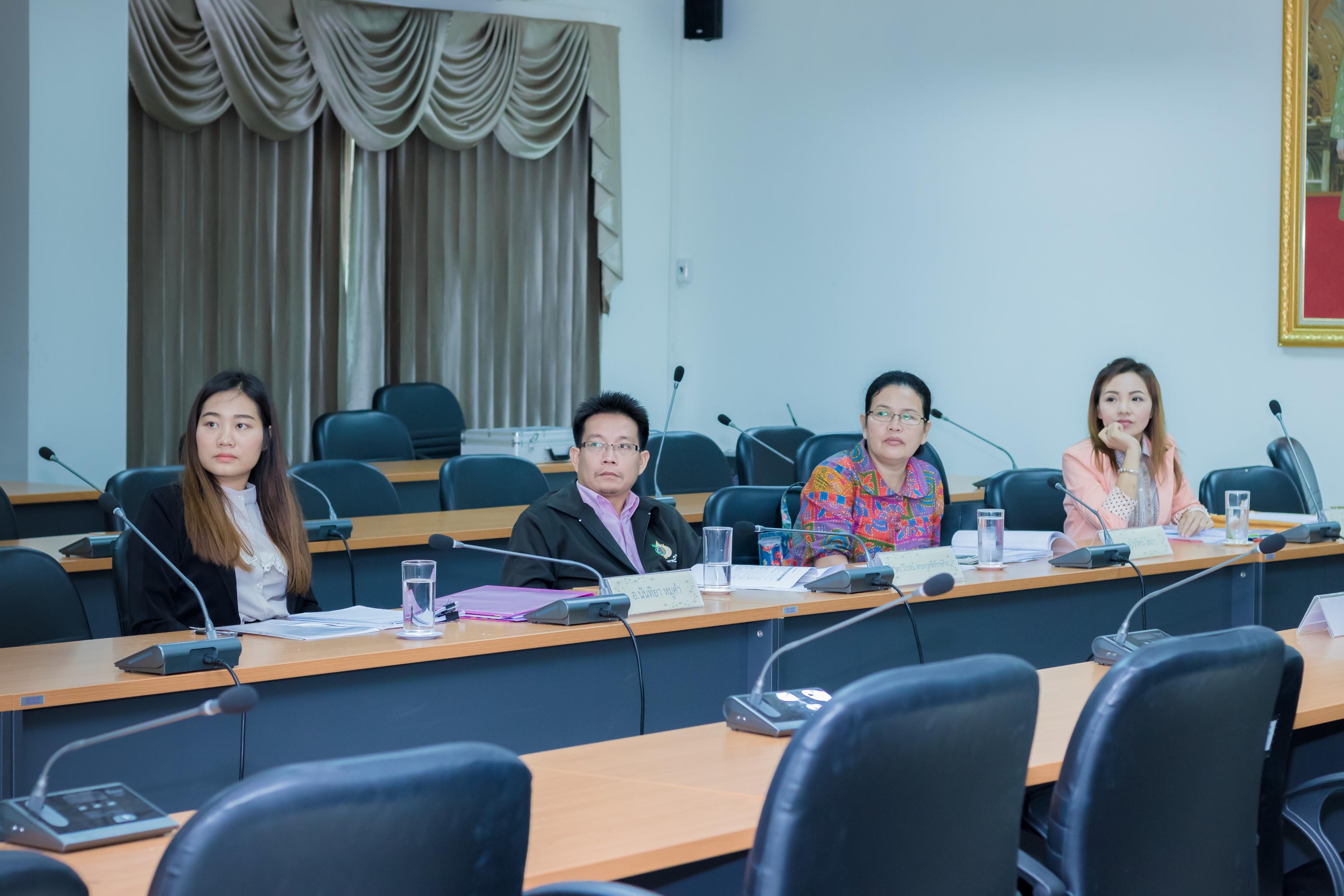 22. กิจกรรมตรวจประเมินคุณภาพการศึกษาภายใน ระดับหลักสูตร ค.บ. สาขาวิชาภาษาจีน  วันพฤหัสบดีที่ 17 พฤษภาคม 2561