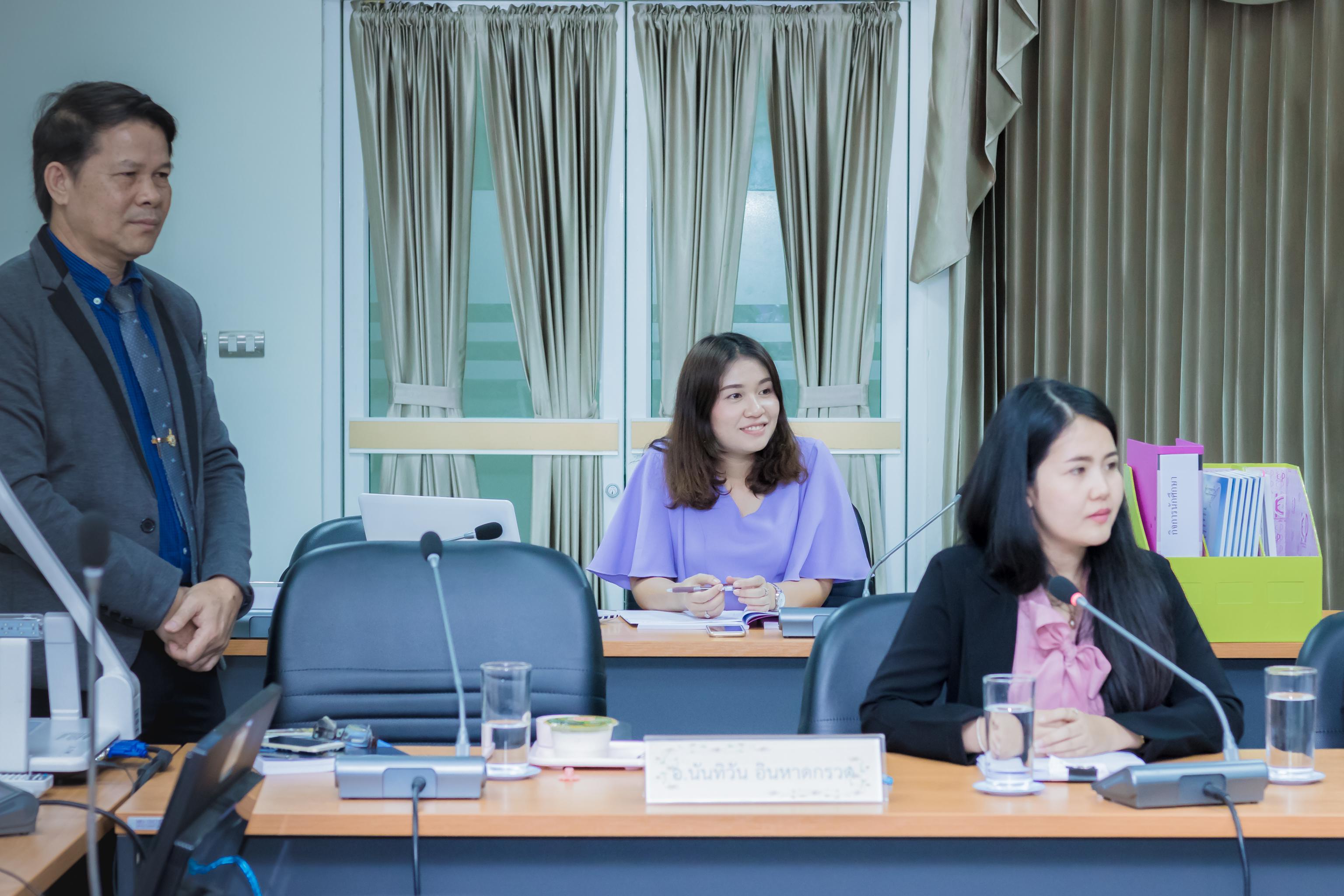 37. กิจกรรมตรวจประเมินคุณภาพการศึกษาภายใน ระดับหลักสูตร ค.บ. สาขาวิชาภาษาจีน  วันพฤหัสบดีที่ 17 พฤษภาคม 2561