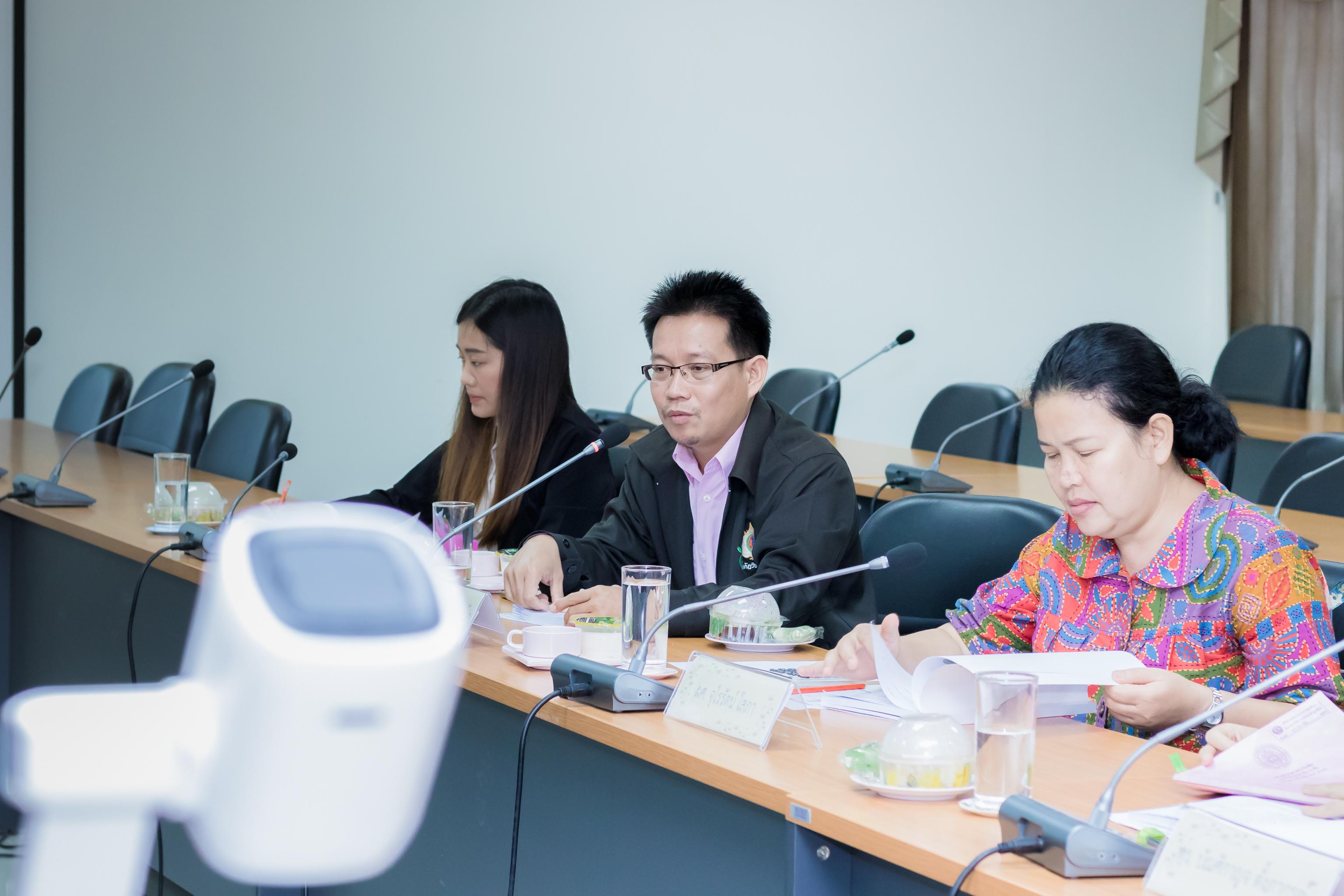 38. กิจกรรมตรวจประเมินคุณภาพการศึกษาภายใน ระดับหลักสูตร ค.บ. สาขาวิชาภาษาจีน  วันพฤหัสบดีที่ 17 พฤษภาคม 2561