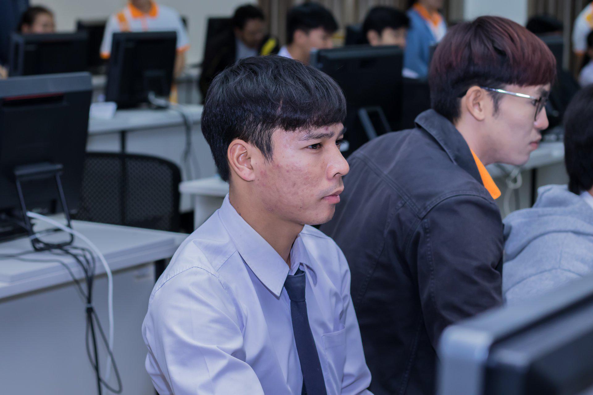 40. โครงการฝึกอมรมการใช้งาน google site นักศึกษาโปรแกรมวิชาคอมพิวเตอร์ ชั้นปีที่ 3 วันที่ 7 กุมภาพันธ์  2018
