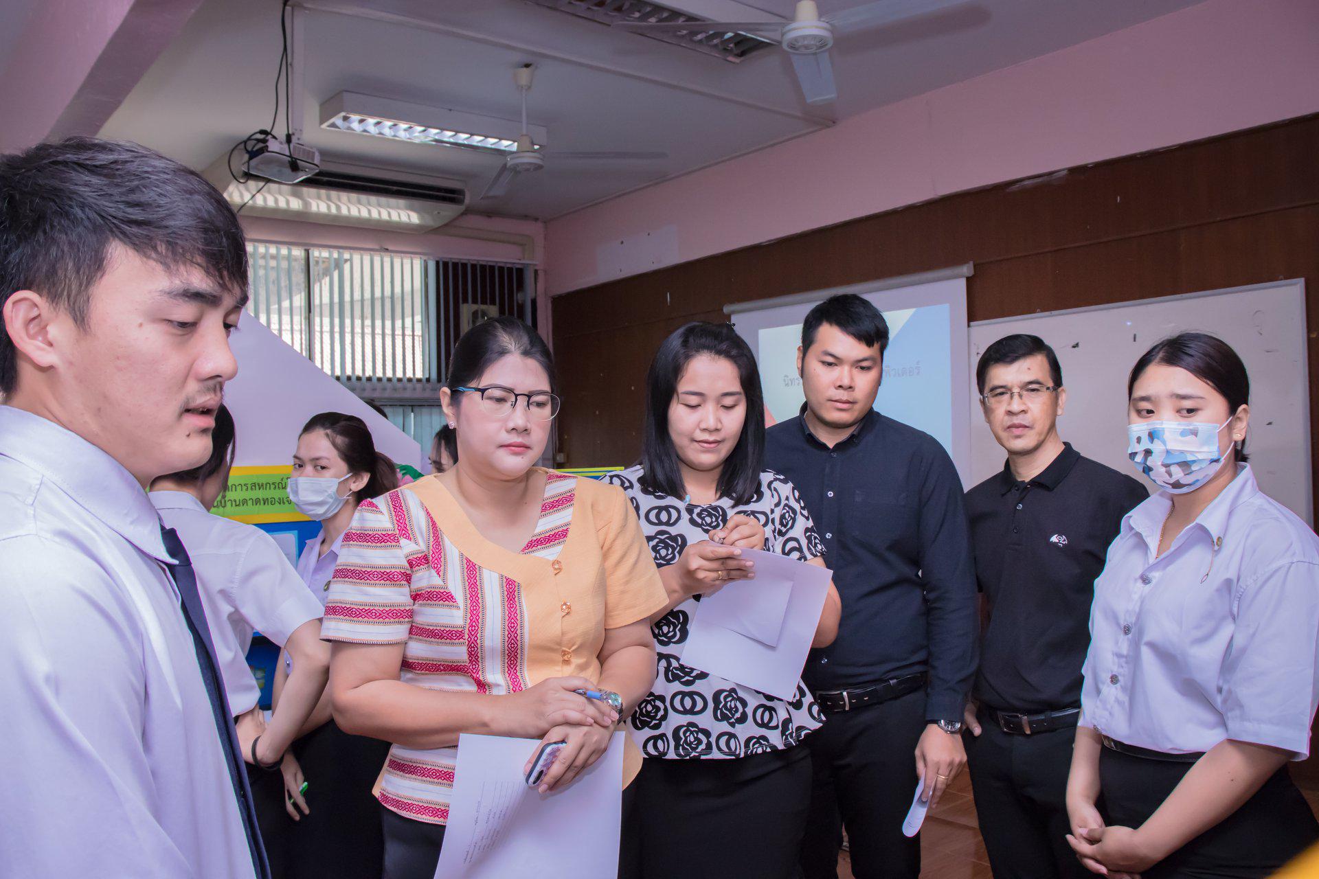 27. นิทรรศการโครงงานคอมพิวเตอร์  นักศึกษาโปรแกรมวิชาคอมพิวเตอร์ ชั้นปีที่ 4 วันที่ 3 มีนาคม 2018