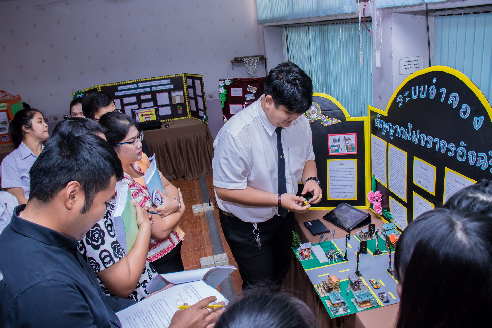58. นิทรรศการโครงงานคอมพิวเตอร์  นักศึกษาโปรแกรมวิชาคอมพิวเตอร์ ชั้นปีที่ 4 วันที่ 3 มีนาคม 2018