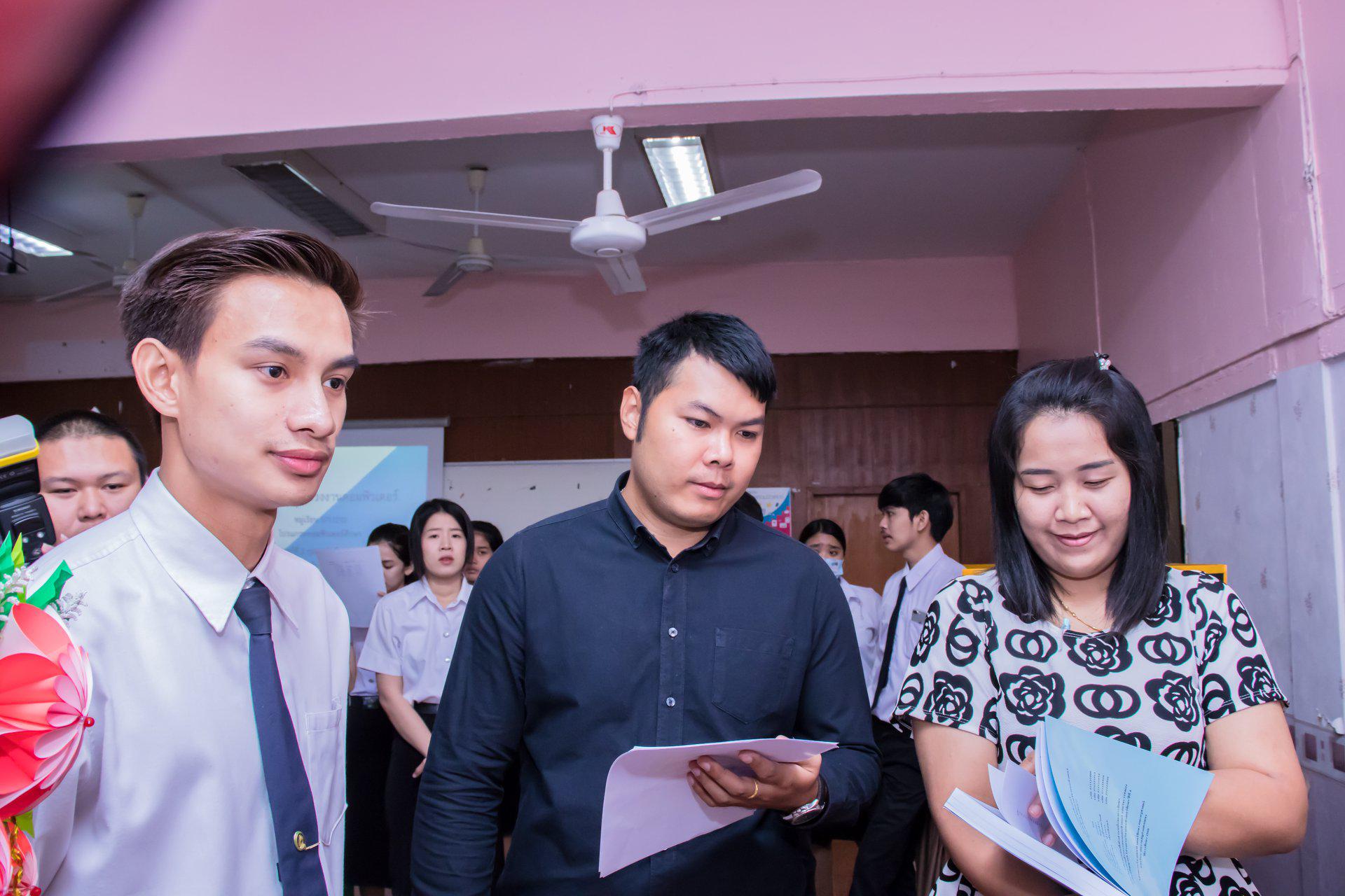 87. นิทรรศการโครงงานคอมพิวเตอร์  นักศึกษาโปรแกรมวิชาคอมพิวเตอร์ ชั้นปีที่ 4 วันที่ 3 มีนาคม 2018