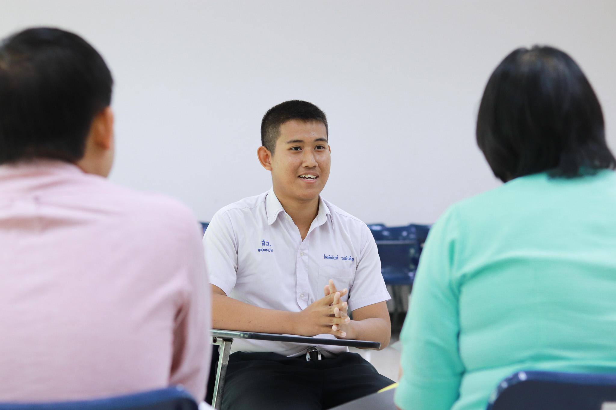 11. ผู้มีสิทธิ์เข้ารับการสอบสัมภาษณ์ ประเภท Portfolio รอบ 1 ณ ห้องสอบสัมภาษณ์ อาคาร 14 ชั้น 6 ห้อง 2 โปรแกรมวิชาคอมพิวเตอร์ คณะครุศาสตร์  วันที่ 19 กุมภาพันธ์ 2562