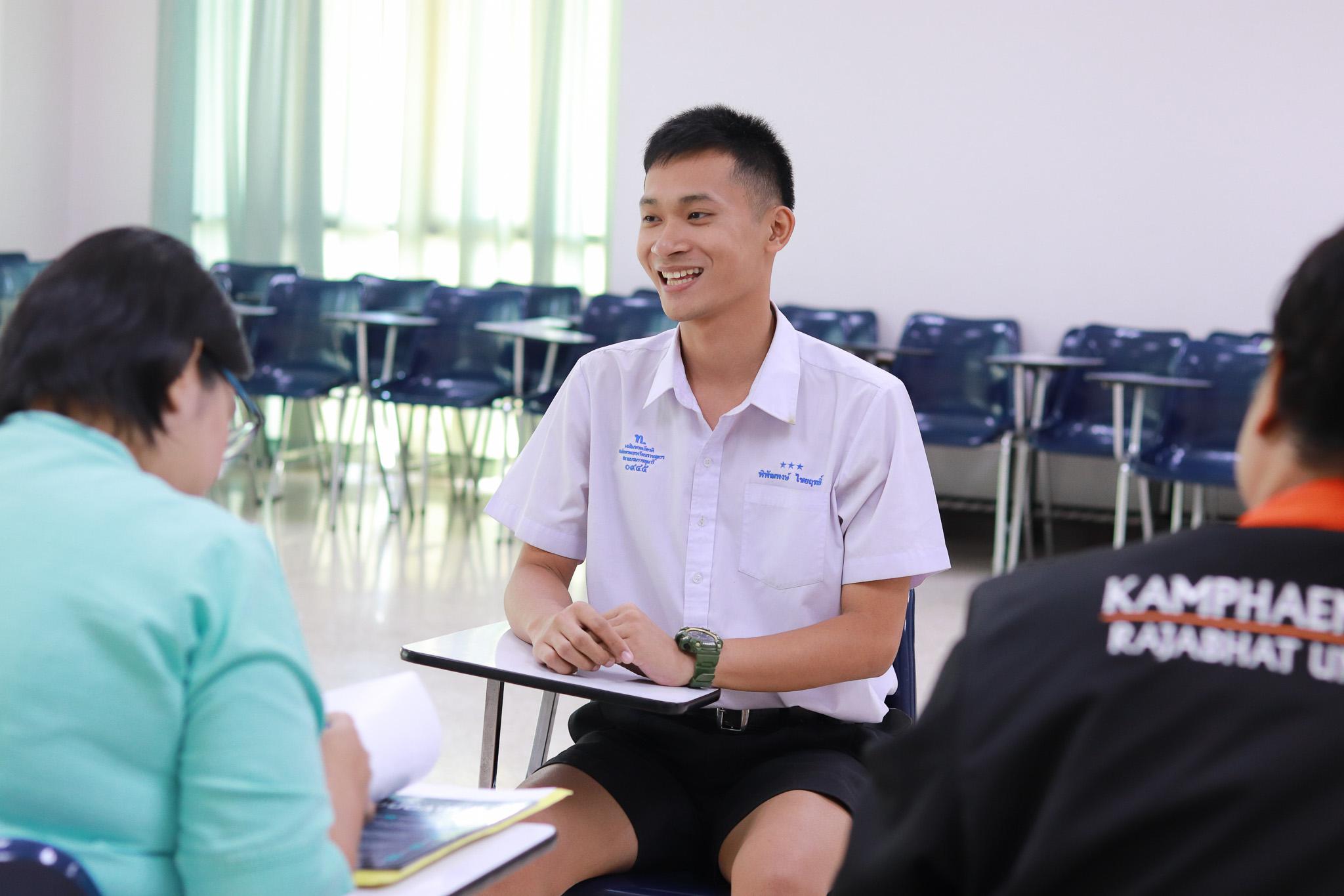 26. ผู้มีสิทธิ์เข้ารับการสอบสัมภาษณ์ ประเภท Portfolio รอบ 1 ณ ห้องสอบสัมภาษณ์ อาคาร 14 ชั้น 6 ห้อง 2 โปรแกรมวิชาคอมพิวเตอร์ คณะครุศาสตร์  วันที่ 19 กุมภาพันธ์ 2562
