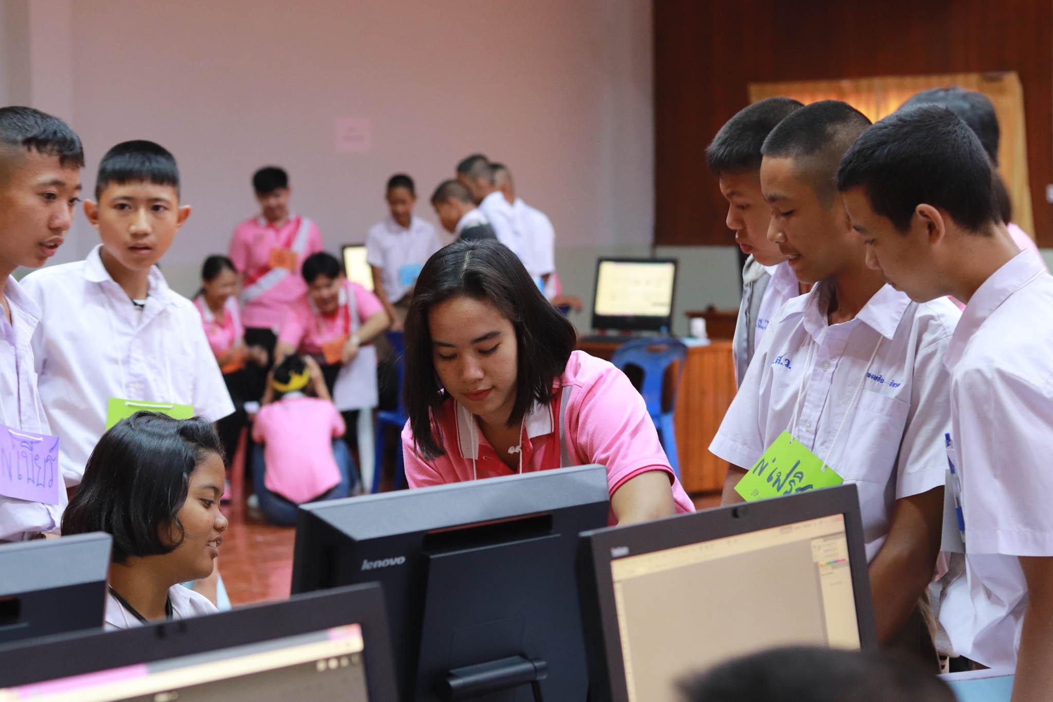 191. โครงการค่ายคอมพิวเตอร์ วันที่ 26 กุมภาพันธ์ 2562 ณ โรงเรียนบ้านสุวรรณภูมิ