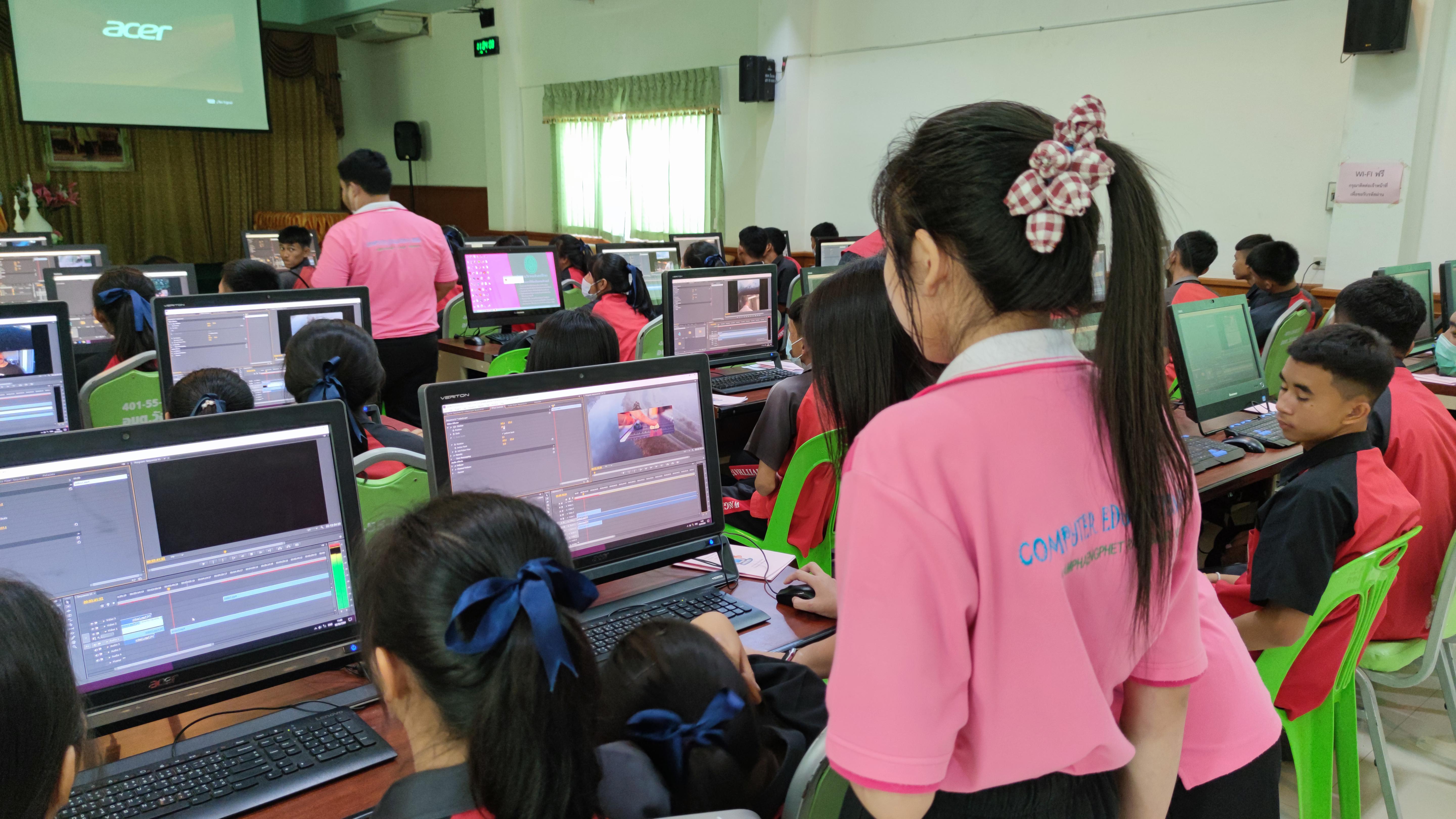 22. โครงการอบรมเชิงปฏิบัติการทักษะคอมพิวเตอร์เพื่อการศึกษา กิจกรรมค่ายเยาวชนคนไอที นักยูทูบเบอร์น้อย | 2-3 มีนาคม 2564