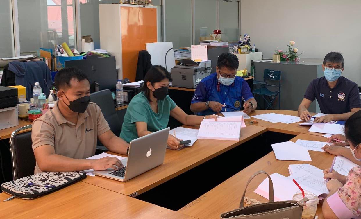 7. คณาจารย์ โปรแกรมวิชาคอมพิวเตอร์ จัดประชุมเพื่อปรับปรุงหลักสูตรใหม่ | 07 กรกฎาคม 2565