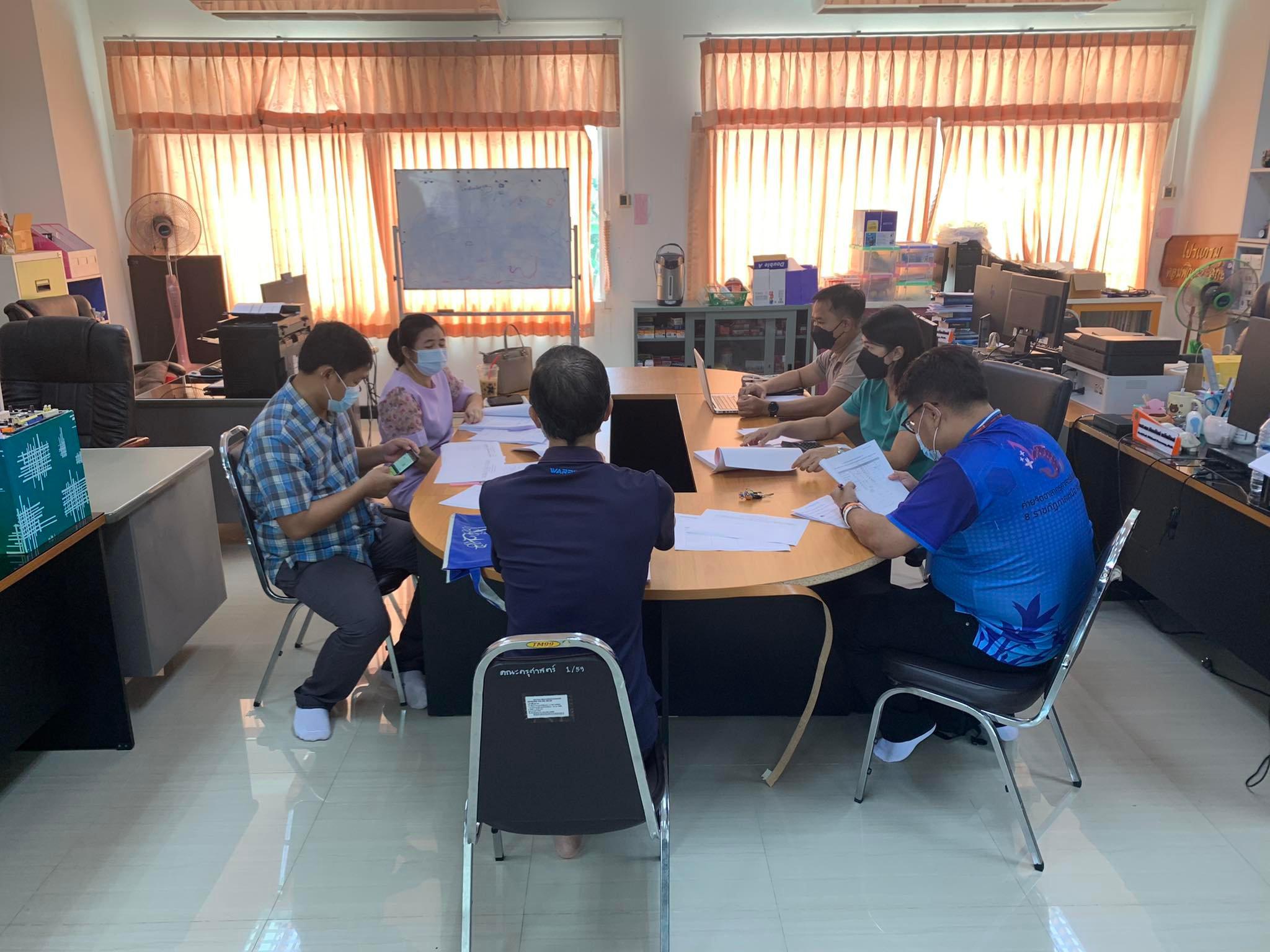 9. คณาจารย์ โปรแกรมวิชาคอมพิวเตอร์ จัดประชุมเพื่อปรับปรุงหลักสูตรใหม่ | 07 กรกฎาคม 2565
