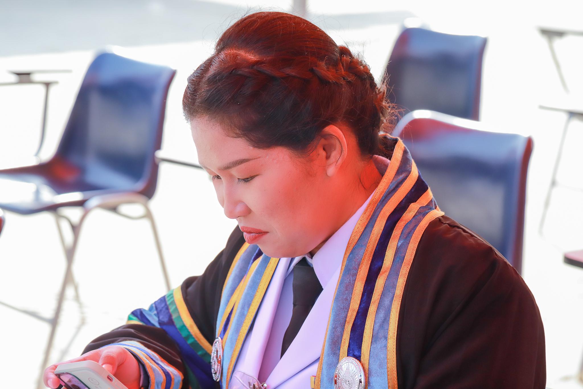 6. ภาพบรรยากาศการฝึกซ้อมรับพระราชทานปริญญาบัตรโปรแกรมวิชาคอมพิวเตอร์ ปีการศึกษา2560-2562 ระหว่างวันที่ 23-25 ธันวาคม 2565 ณ มหาวิทยาลัยราชภัฏกำแพงเพชร