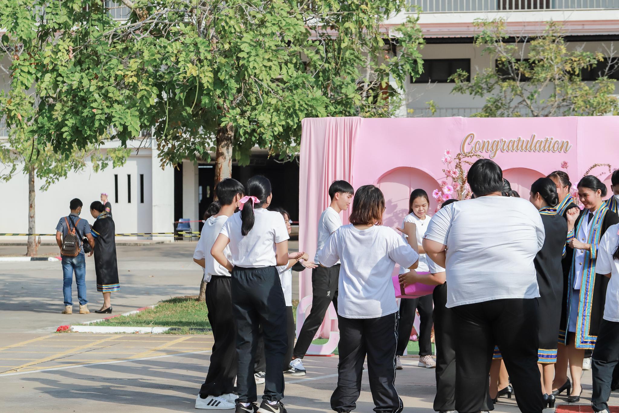 32. ภาพบรรยากาศการฝึกซ้อมรับพระราชทานปริญญาบัตรโปรแกรมวิชาคอมพิวเตอร์ ปีการศึกษา2560-2562 ระหว่างวันที่ 23-25 ธันวาคม 2565 ณ มหาวิทยาลัยราชภัฏกำแพงเพชร