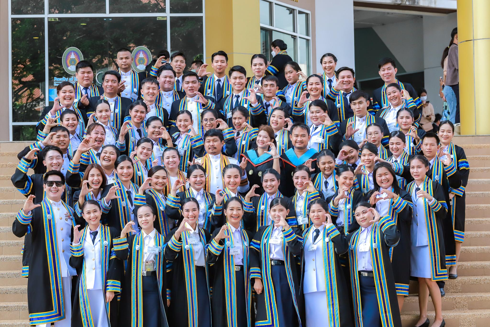 55. ภาพบรรยากาศการฝึกซ้อมรับพระราชทานปริญญาบัตรโปรแกรมวิชาคอมพิวเตอร์ ปีการศึกษา2560-2562 ระหว่างวันที่ 23-25 ธันวาคม 2565 ณ มหาวิทยาลัยราชภัฏกำแพงเพชร
