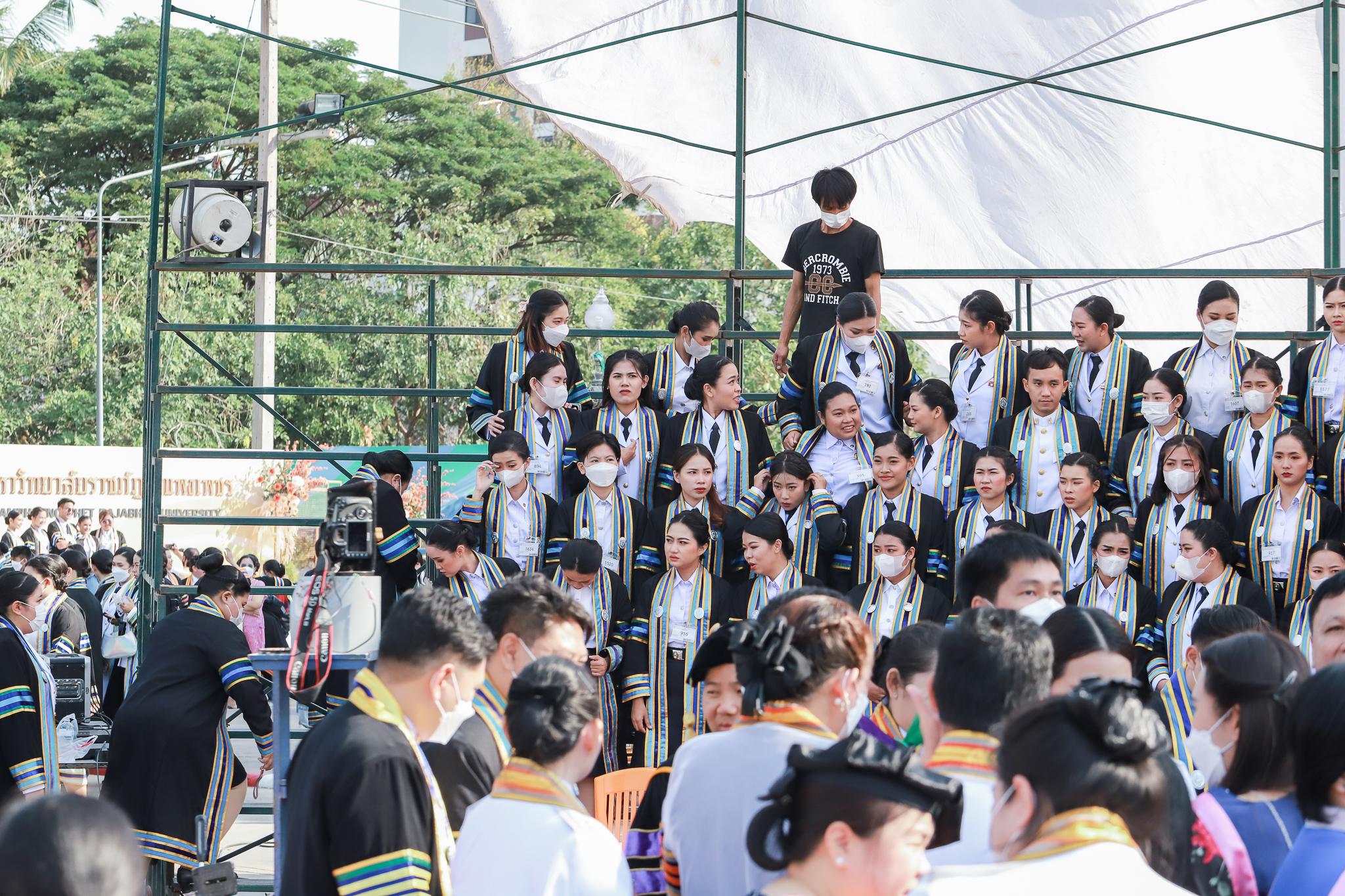 63. ภาพบรรยากาศการฝึกซ้อมรับพระราชทานปริญญาบัตรโปรแกรมวิชาคอมพิวเตอร์ ปีการศึกษา2560-2562 ระหว่างวันที่ 23-25 ธันวาคม 2565 ณ มหาวิทยาลัยราชภัฏกำแพงเพชร