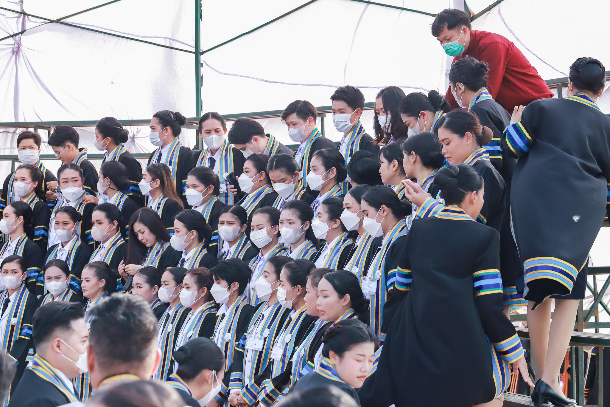 64. ภาพบรรยากาศการฝึกซ้อมรับพระราชทานปริญญาบัตรโปรแกรมวิชาคอมพิวเตอร์ ปีการศึกษา2560-2562 ระหว่างวันที่ 23-25 ธันวาคม 2565 ณ มหาวิทยาลัยราชภัฏกำแพงเพชร