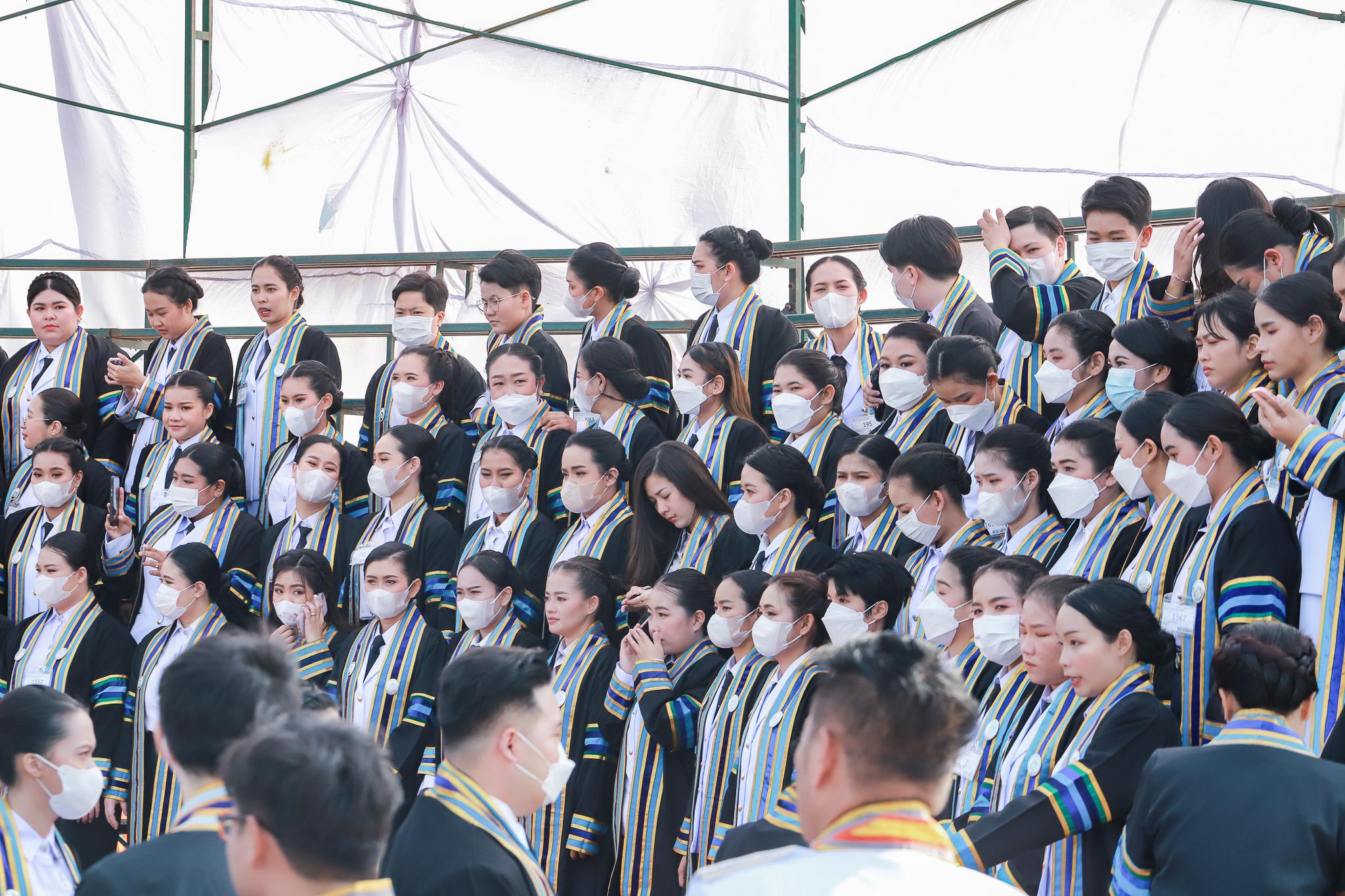 65. ภาพบรรยากาศการฝึกซ้อมรับพระราชทานปริญญาบัตรโปรแกรมวิชาคอมพิวเตอร์ ปีการศึกษา2560-2562 ระหว่างวันที่ 23-25 ธันวาคม 2565 ณ มหาวิทยาลัยราชภัฏกำแพงเพชร