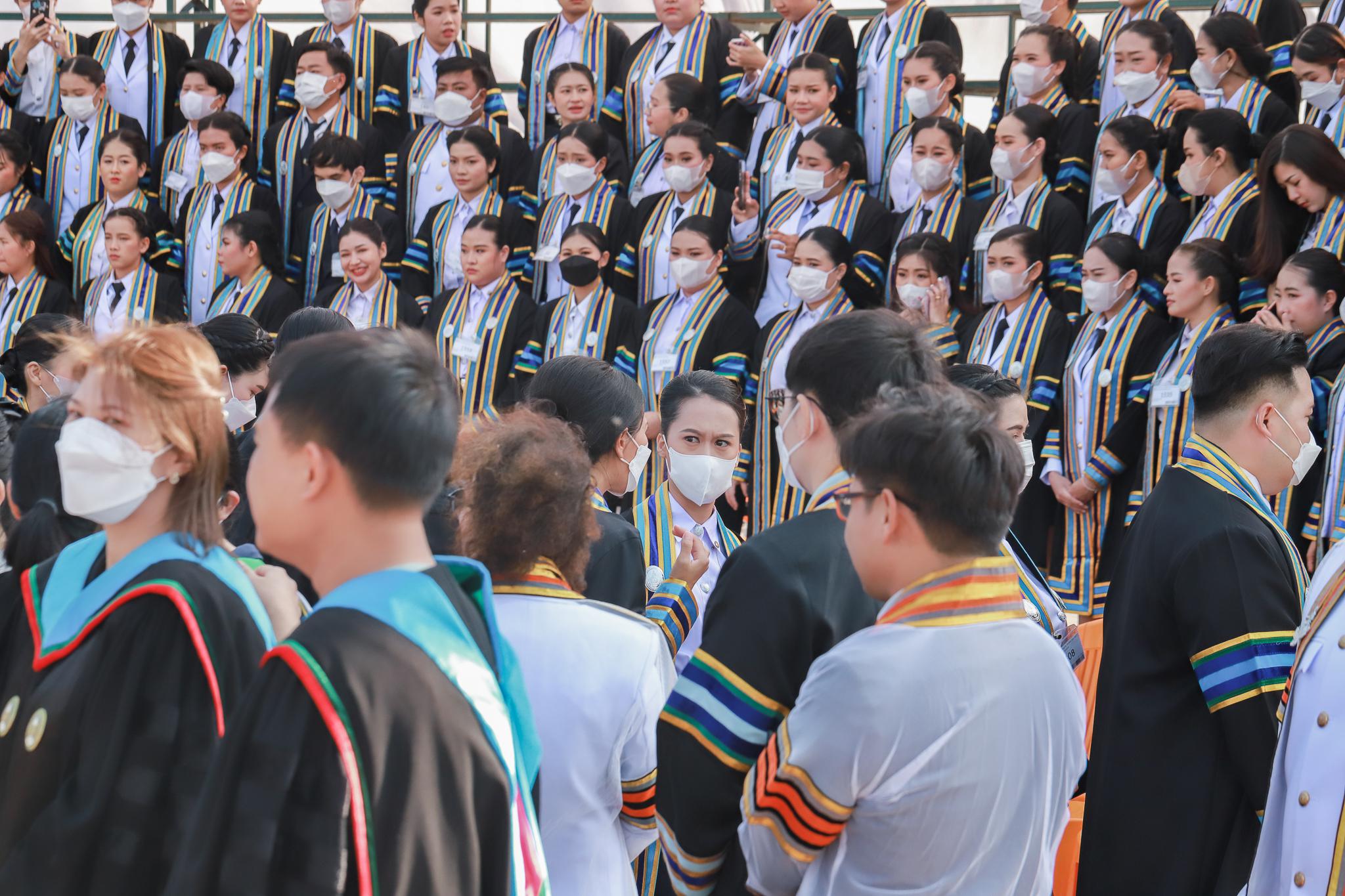 66. ภาพบรรยากาศการฝึกซ้อมรับพระราชทานปริญญาบัตรโปรแกรมวิชาคอมพิวเตอร์ ปีการศึกษา2560-2562 ระหว่างวันที่ 23-25 ธันวาคม 2565 ณ มหาวิทยาลัยราชภัฏกำแพงเพชร