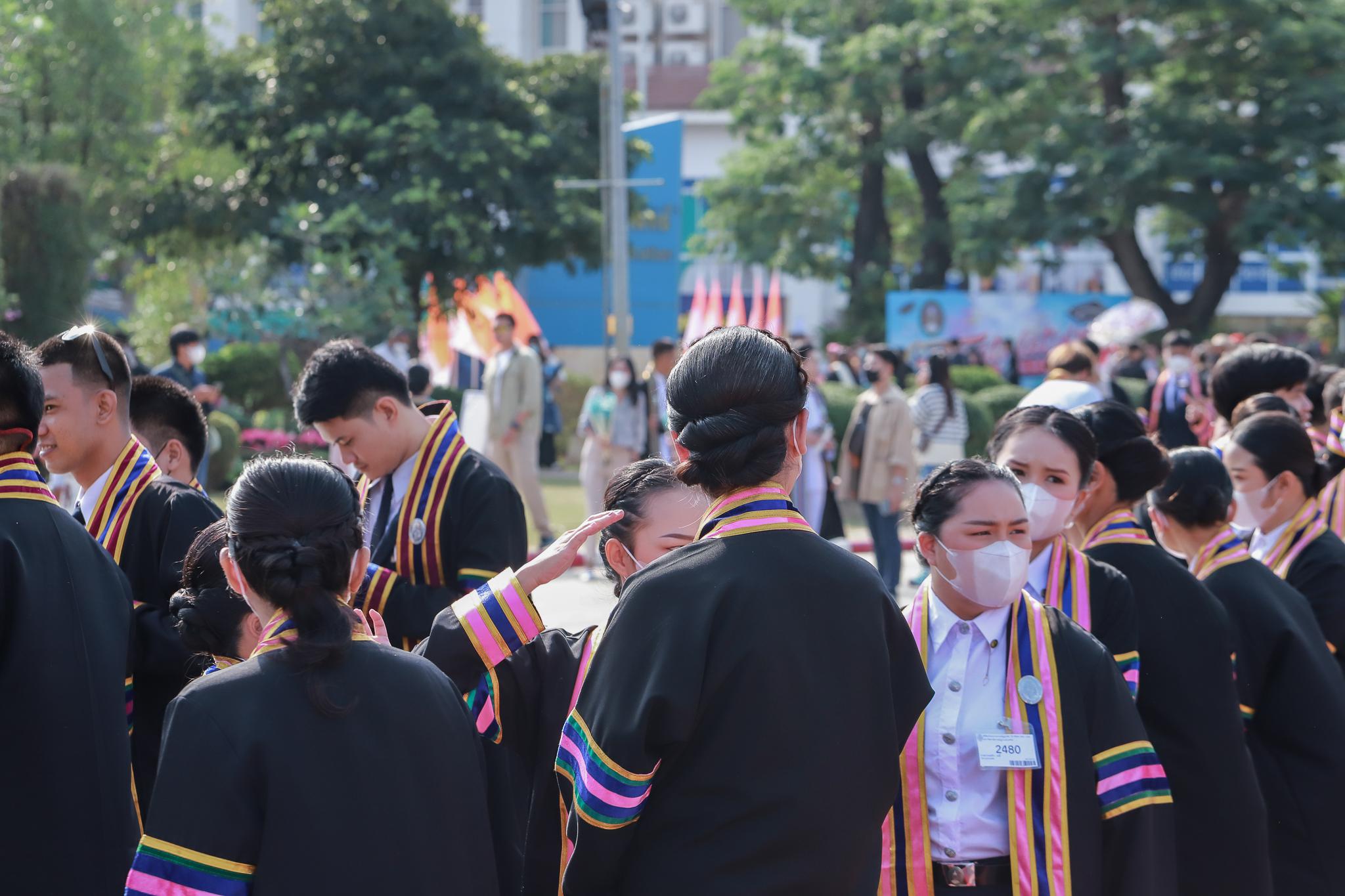 73. ภาพบรรยากาศการฝึกซ้อมรับพระราชทานปริญญาบัตรโปรแกรมวิชาคอมพิวเตอร์ ปีการศึกษา2560-2562 ระหว่างวันที่ 23-25 ธันวาคม 2565 ณ มหาวิทยาลัยราชภัฏกำแพงเพชร