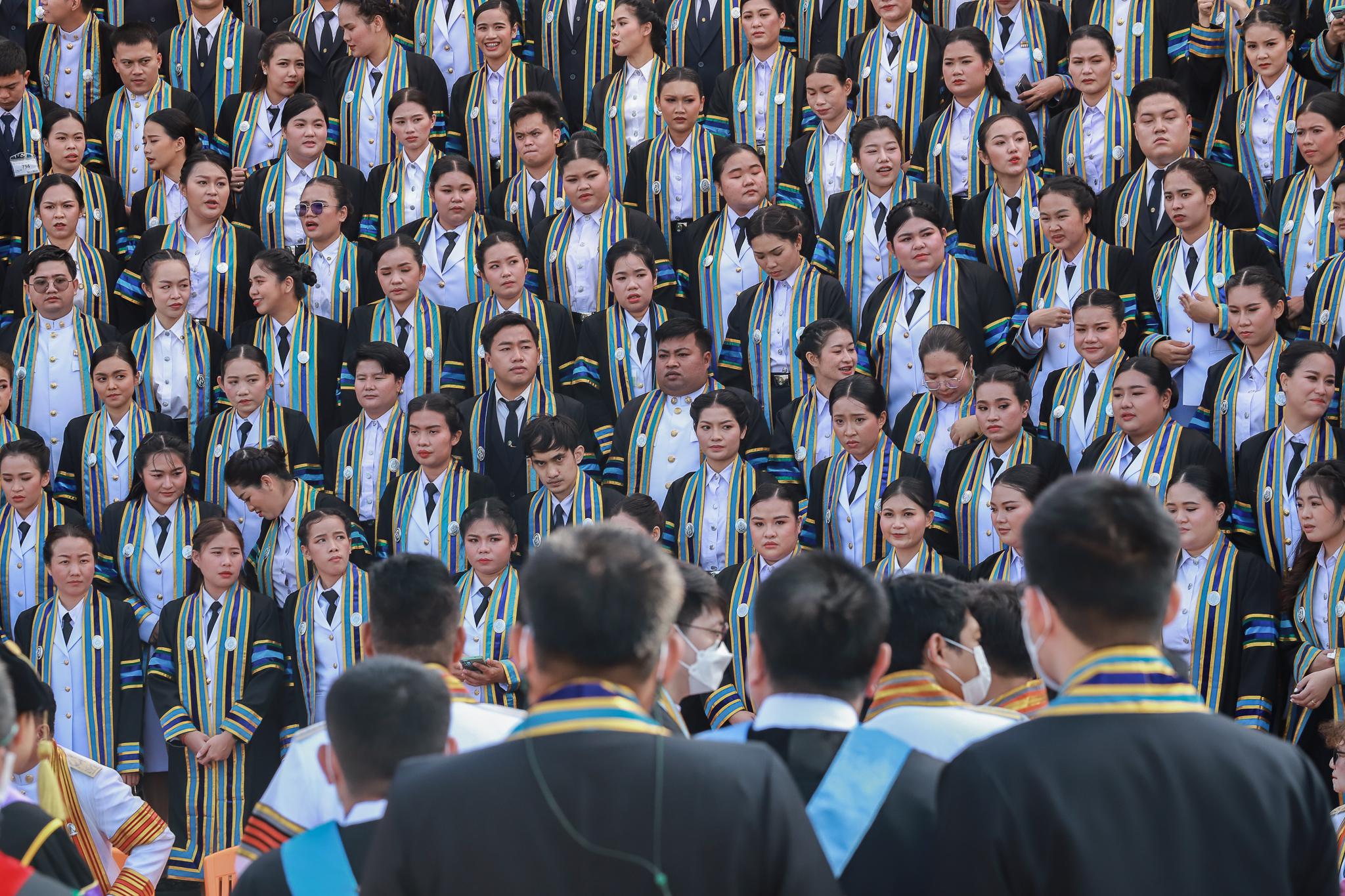 79. ภาพบรรยากาศการฝึกซ้อมรับพระราชทานปริญญาบัตรโปรแกรมวิชาคอมพิวเตอร์ ปีการศึกษา2560-2562 ระหว่างวันที่ 23-25 ธันวาคม 2565 ณ มหาวิทยาลัยราชภัฏกำแพงเพชร