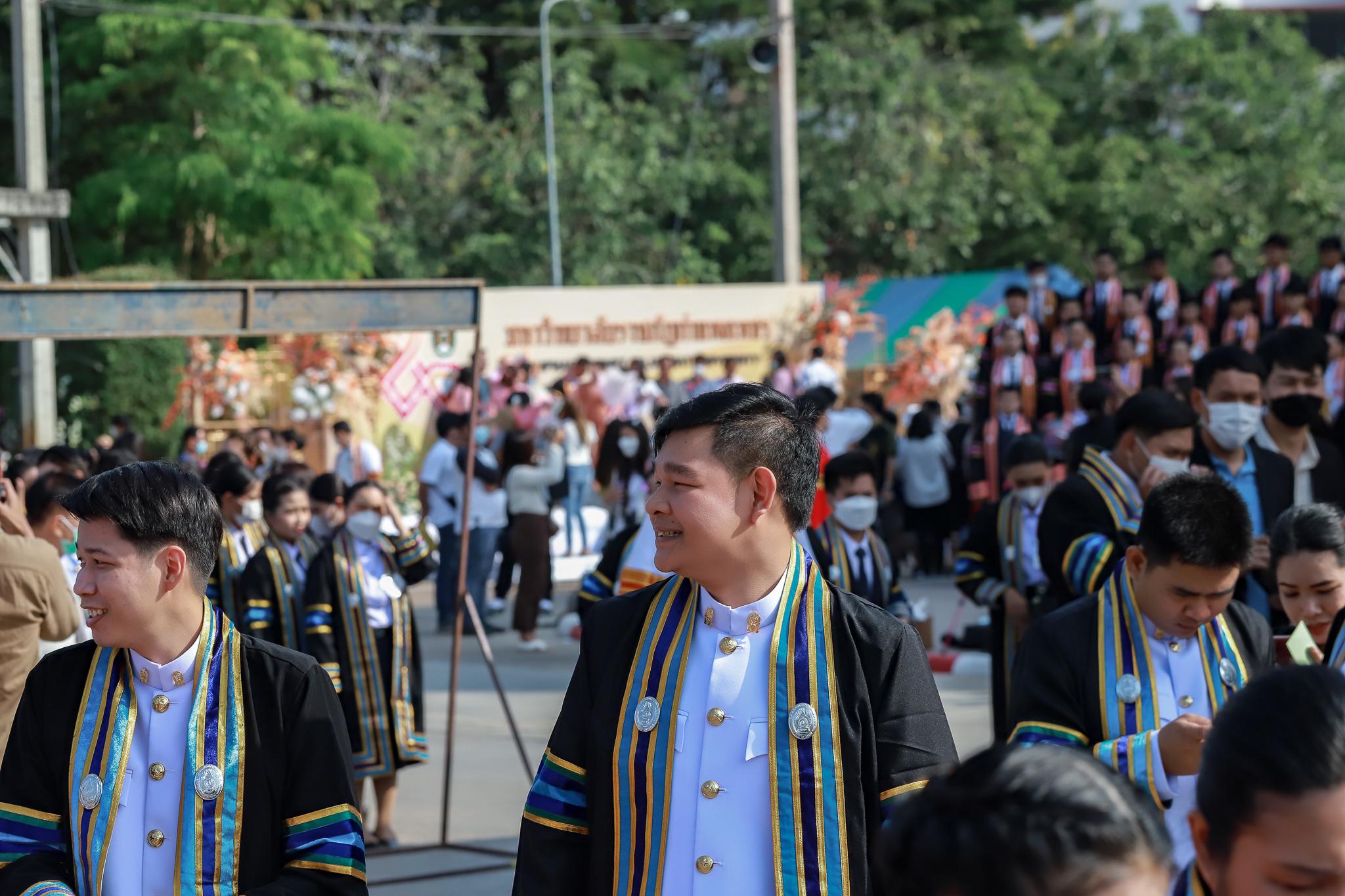 113. ภาพบรรยากาศการฝึกซ้อมรับพระราชทานปริญญาบัตรโปรแกรมวิชาคอมพิวเตอร์ ปีการศึกษา2560-2562 ระหว่างวันที่ 23-25 ธันวาคม 2565 ณ มหาวิทยาลัยราชภัฏกำแพงเพชร