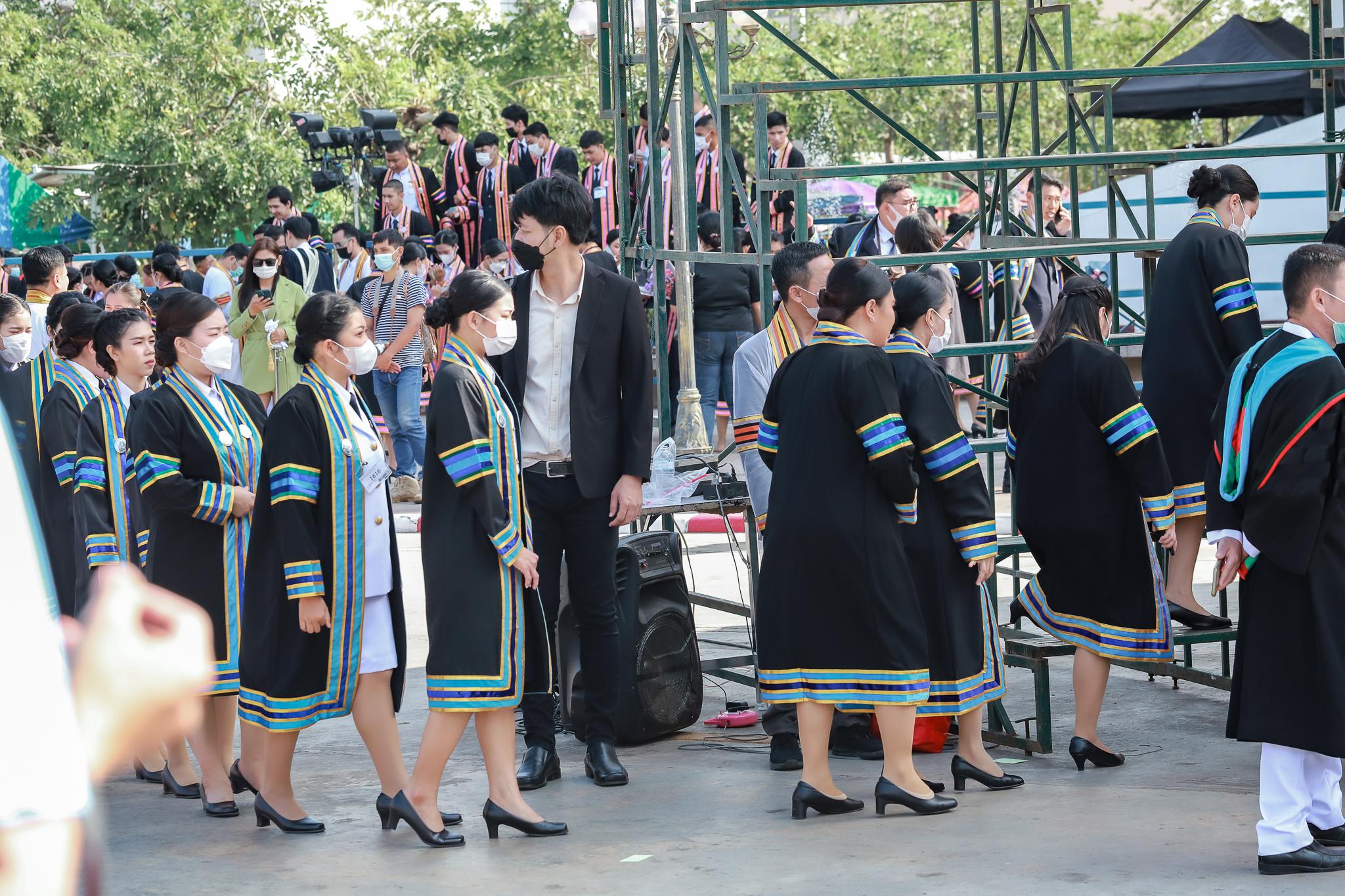 116. ภาพบรรยากาศการฝึกซ้อมรับพระราชทานปริญญาบัตรโปรแกรมวิชาคอมพิวเตอร์ ปีการศึกษา2560-2562 ระหว่างวันที่ 23-25 ธันวาคม 2565 ณ มหาวิทยาลัยราชภัฏกำแพงเพชร