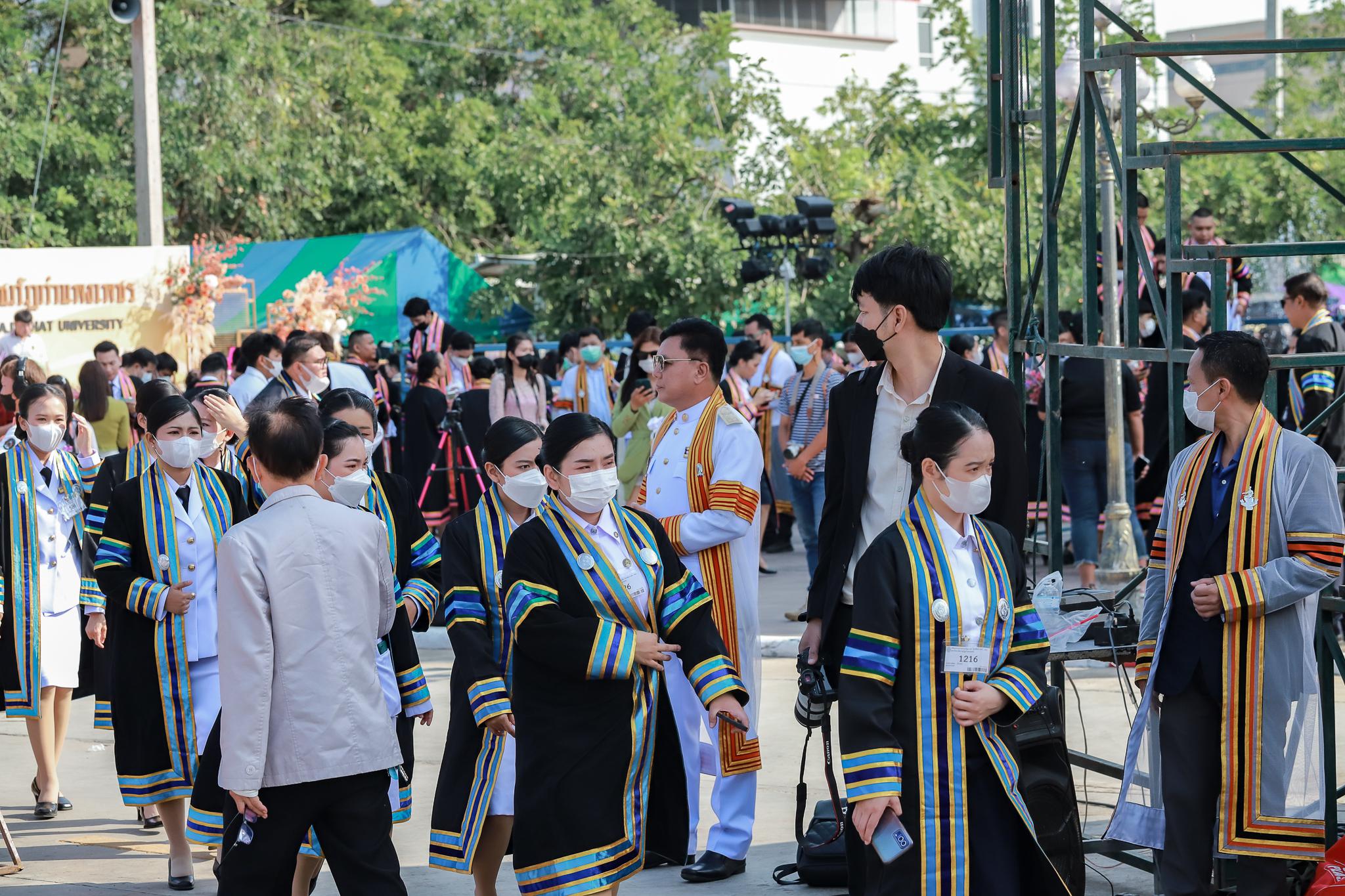 118. ภาพบรรยากาศการฝึกซ้อมรับพระราชทานปริญญาบัตรโปรแกรมวิชาคอมพิวเตอร์ ปีการศึกษา2560-2562 ระหว่างวันที่ 23-25 ธันวาคม 2565 ณ มหาวิทยาลัยราชภัฏกำแพงเพชร