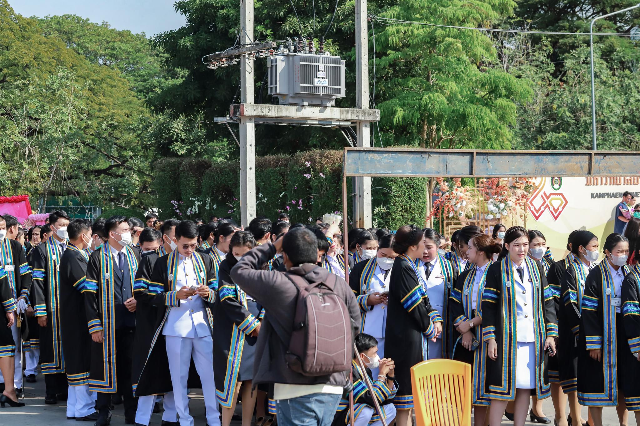 126. ภาพบรรยากาศการฝึกซ้อมรับพระราชทานปริญญาบัตรโปรแกรมวิชาคอมพิวเตอร์ ปีการศึกษา2560-2562 ระหว่างวันที่ 23-25 ธันวาคม 2565 ณ มหาวิทยาลัยราชภัฏกำแพงเพชร
