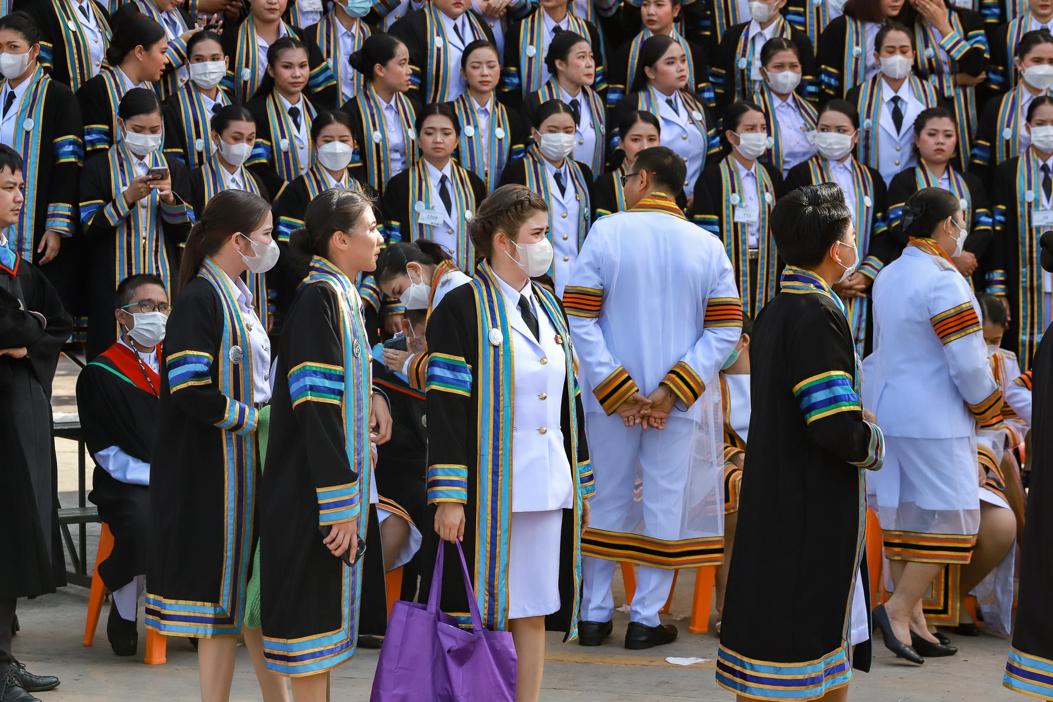 127. ภาพบรรยากาศการฝึกซ้อมรับพระราชทานปริญญาบัตรโปรแกรมวิชาคอมพิวเตอร์ ปีการศึกษา2560-2562 ระหว่างวันที่ 23-25 ธันวาคม 2565 ณ มหาวิทยาลัยราชภัฏกำแพงเพชร