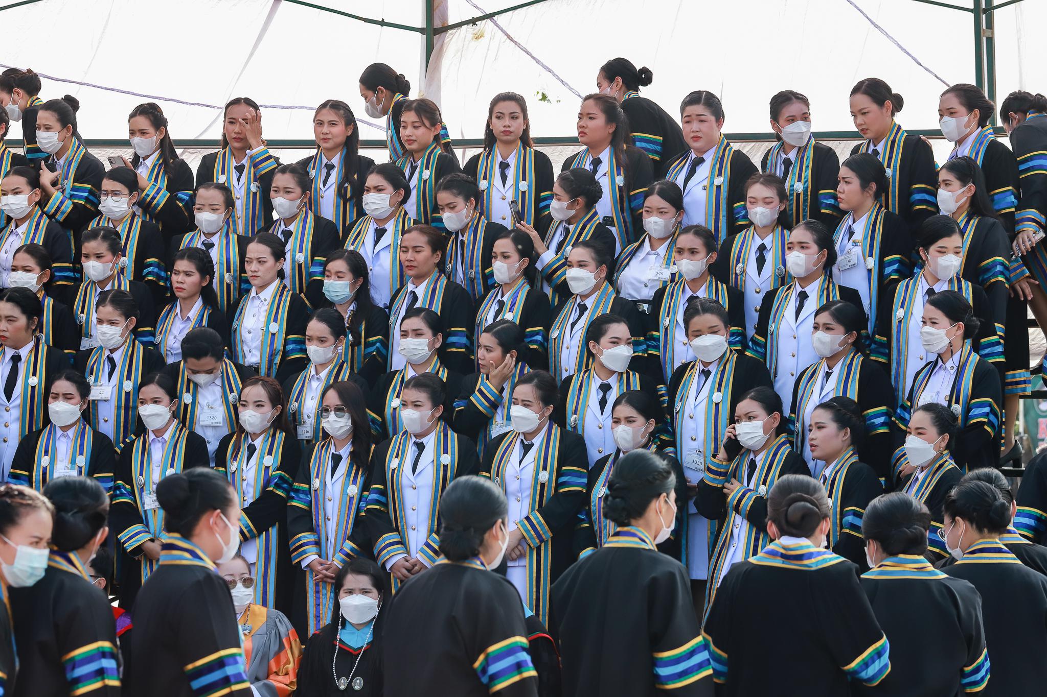 128. ภาพบรรยากาศการฝึกซ้อมรับพระราชทานปริญญาบัตรโปรแกรมวิชาคอมพิวเตอร์ ปีการศึกษา2560-2562 ระหว่างวันที่ 23-25 ธันวาคม 2565 ณ มหาวิทยาลัยราชภัฏกำแพงเพชร