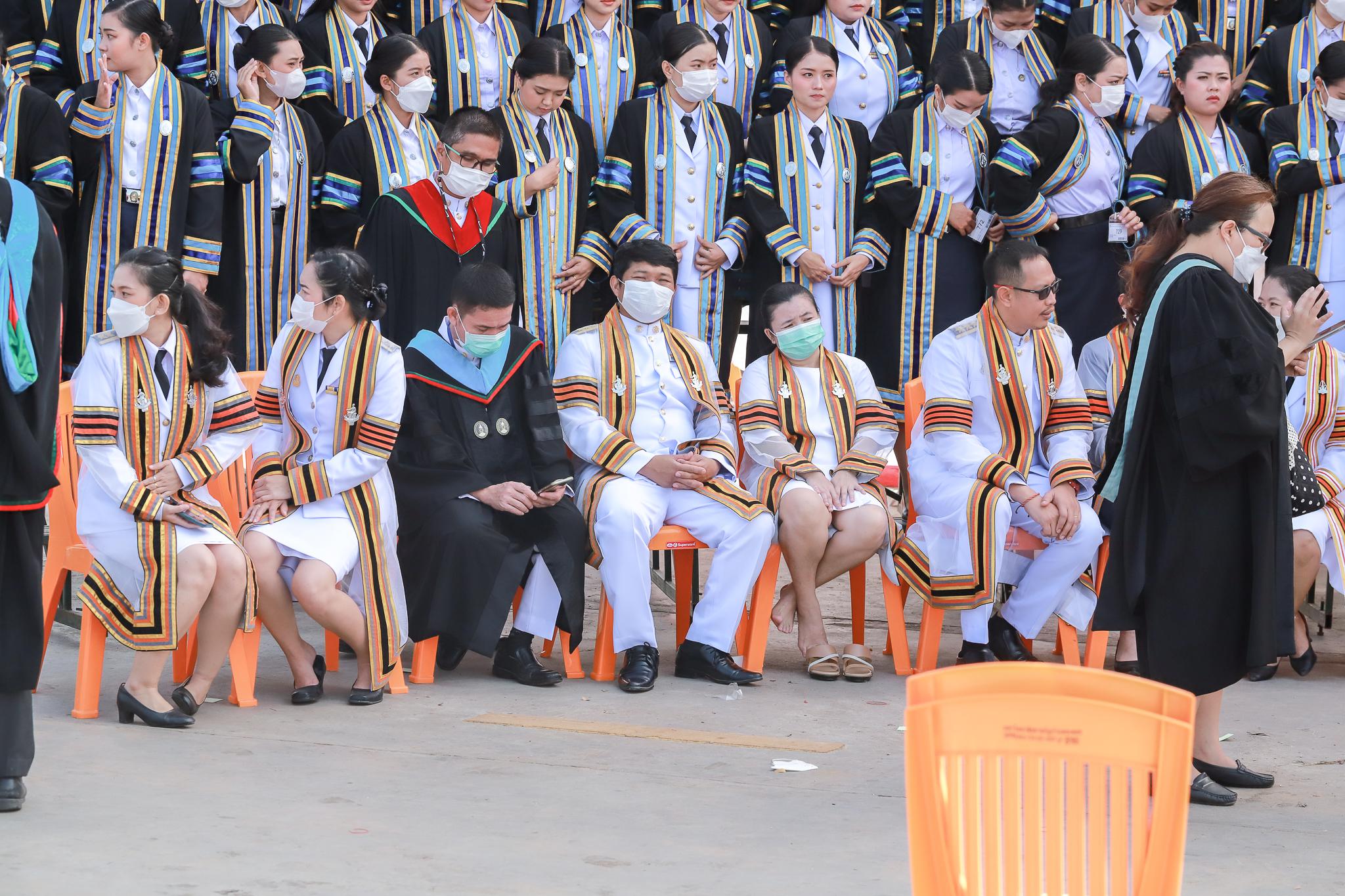 131. ภาพบรรยากาศการฝึกซ้อมรับพระราชทานปริญญาบัตรโปรแกรมวิชาคอมพิวเตอร์ ปีการศึกษา2560-2562 ระหว่างวันที่ 23-25 ธันวาคม 2565 ณ มหาวิทยาลัยราชภัฏกำแพงเพชร