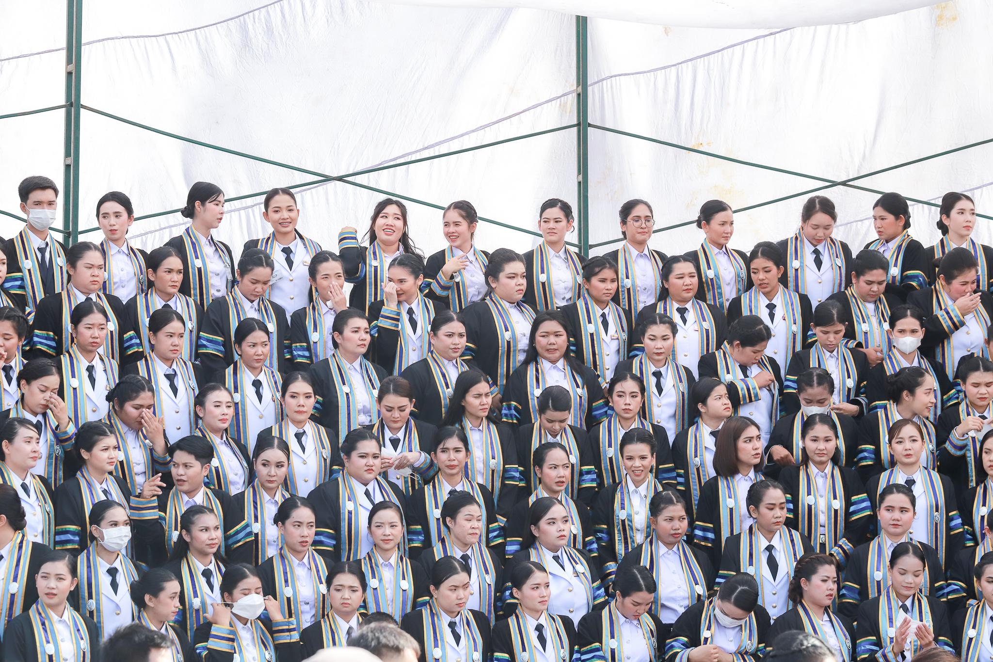 132. ภาพบรรยากาศการฝึกซ้อมรับพระราชทานปริญญาบัตรโปรแกรมวิชาคอมพิวเตอร์ ปีการศึกษา2560-2562 ระหว่างวันที่ 23-25 ธันวาคม 2565 ณ มหาวิทยาลัยราชภัฏกำแพงเพชร