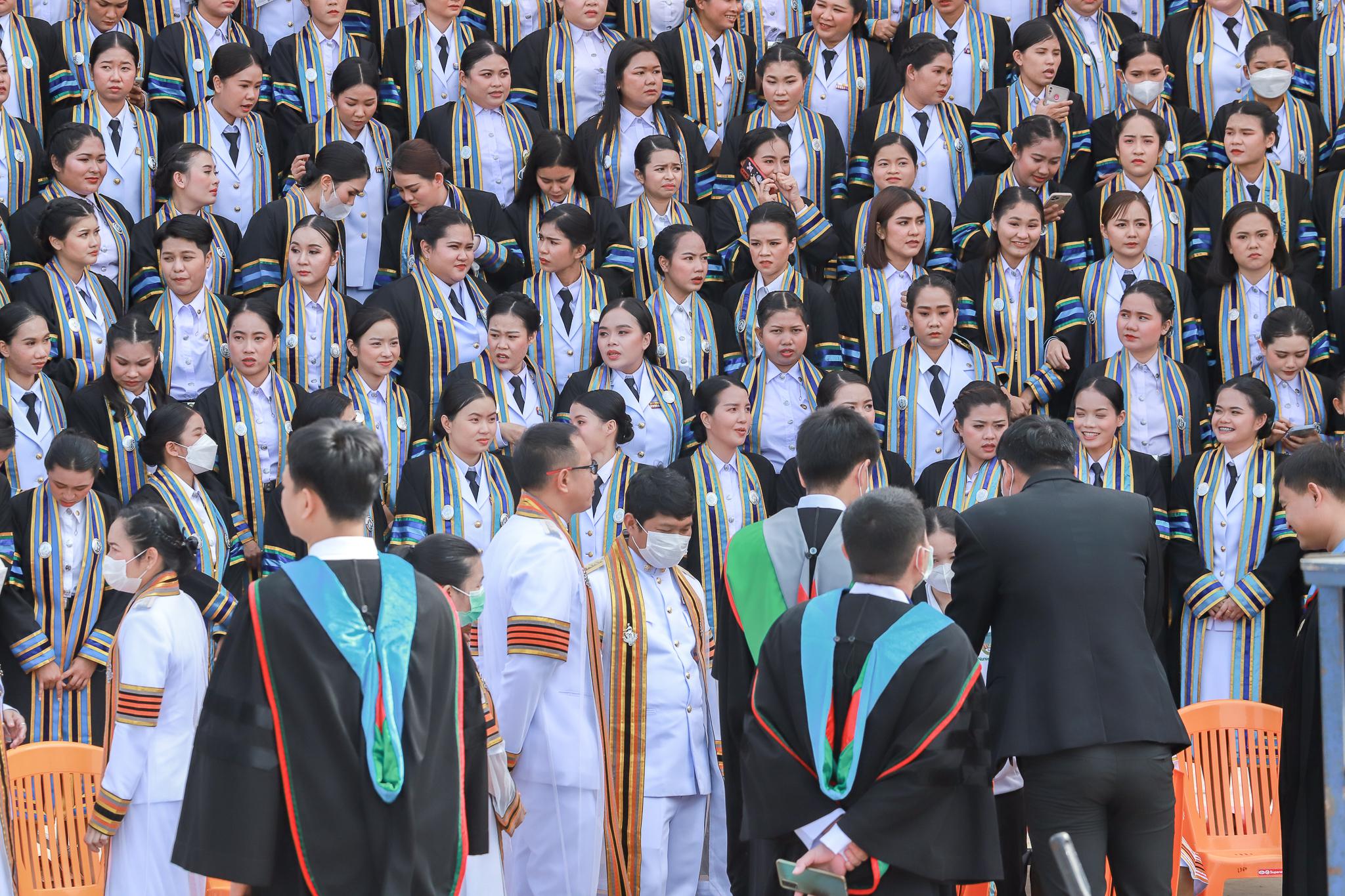 138. ภาพบรรยากาศการฝึกซ้อมรับพระราชทานปริญญาบัตรโปรแกรมวิชาคอมพิวเตอร์ ปีการศึกษา2560-2562 ระหว่างวันที่ 23-25 ธันวาคม 2565 ณ มหาวิทยาลัยราชภัฏกำแพงเพชร