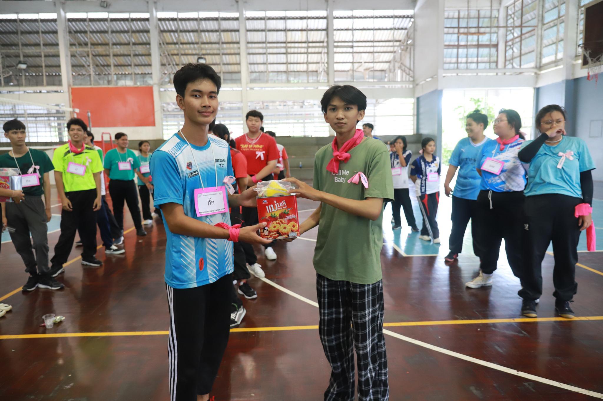 8. 5 สิงหาคม 2566 โปรแกรมวิชาคอมพิวเตอร์ คณะครุศาสตร์ มหาวิทยาลัยราชภัฏกำแพงเพชร จัดกิจกรรม “แป้น จอ คีย์บอร์ดเกม และบายศรีสู่ขวัญสานสัมพันธ์น้องพี่” โดยจัดกิจกรรมเป็น 2 ช่วง คือ ช่วงเช้า กิจกรรมบำเพ็ญประโยชน์และแข่งขันกีฬา 