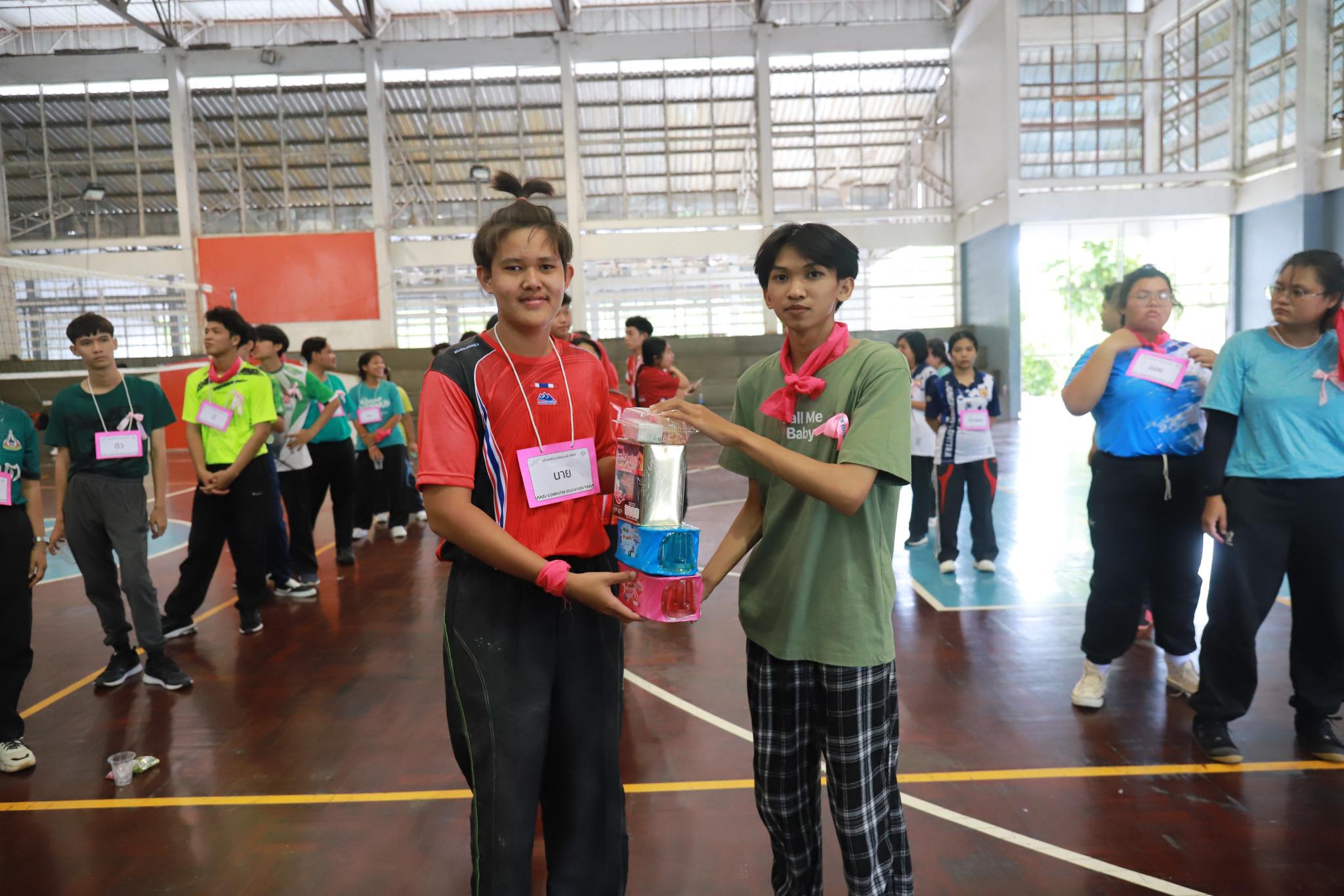 9. 5 สิงหาคม 2566 โปรแกรมวิชาคอมพิวเตอร์ คณะครุศาสตร์ มหาวิทยาลัยราชภัฏกำแพงเพชร จัดกิจกรรม “แป้น จอ คีย์บอร์ดเกม และบายศรีสู่ขวัญสานสัมพันธ์น้องพี่” โดยจัดกิจกรรมเป็น 2 ช่วง คือ ช่วงเช้า กิจกรรมบำเพ็ญประโยชน์และแข่งขันกีฬา 