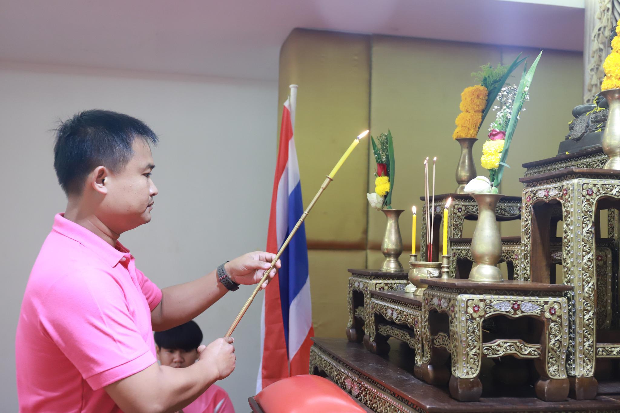 3. 5 สิงหาคม 2566 โปรแกรมวิชาคอมพิวเตอร์ คณะครุศาสตร์ มหาวิทยาลัยราชภัฏกำแพงเพชร จัดกิจกรรมช่วงค่ำ บายศรีสู่ขวัญ ณ ห้องประชุมคุรุร่มสัก 1