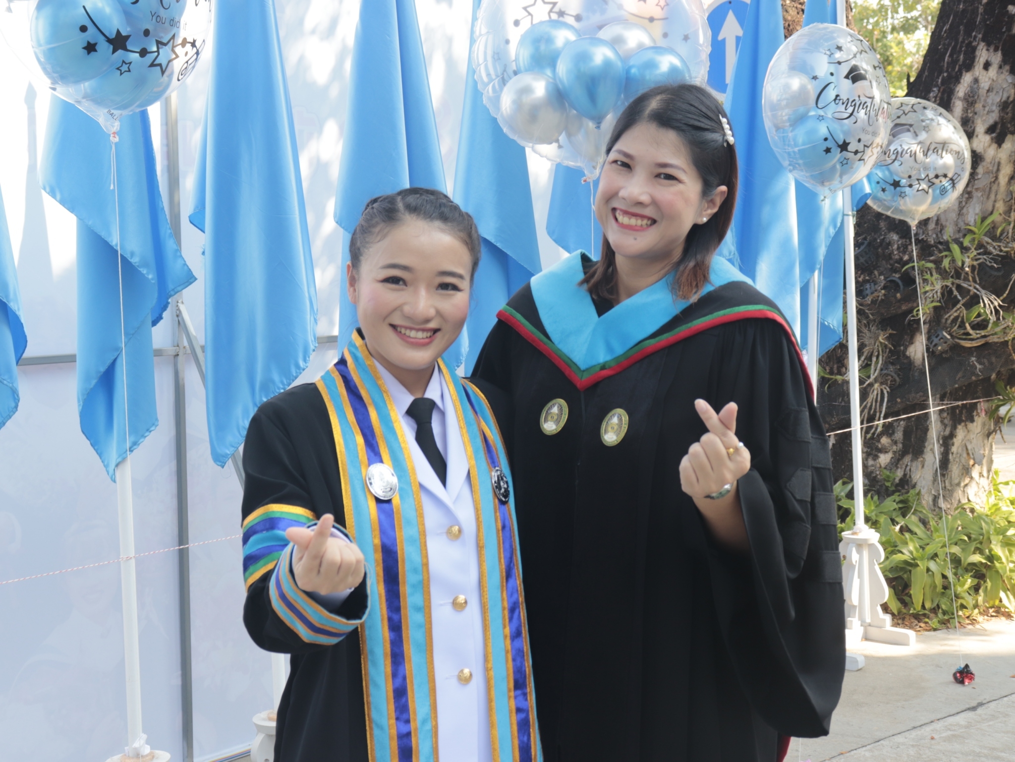 ภาพที่ 3. บรรยากาศงานซ้อมรับปริญญา บัณฑิตครุศาสตร์ คณะครุศาสตร์ มหาวิทยาลัยราชภัฏกำแพงเพชร ประจำปีการศึกษา 2563-2564