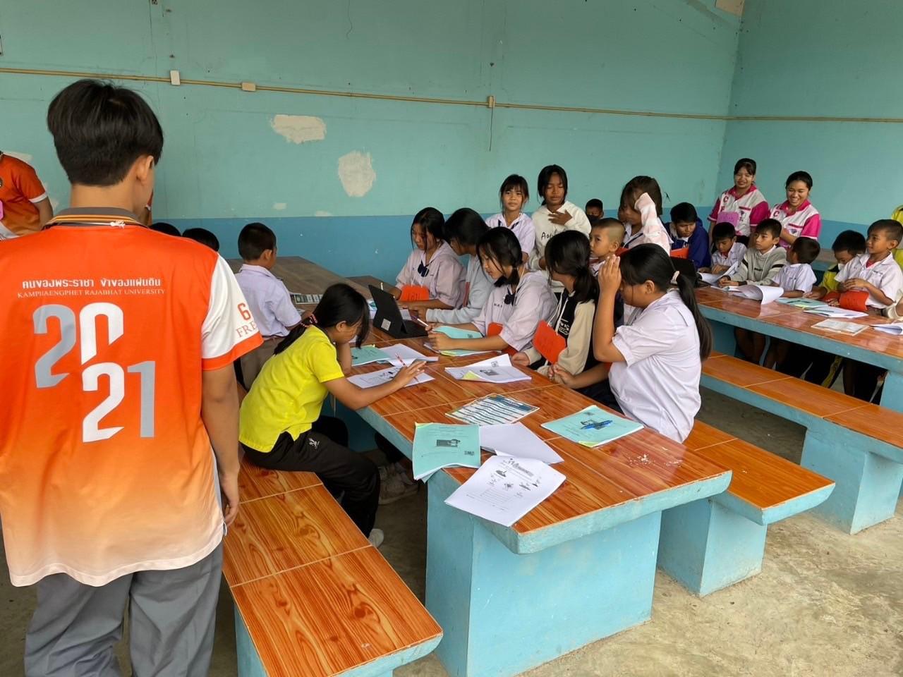 8. กิจกรรมค่ายคอมพิวเตอร์ ณ โรงเรียนบ้านสุขสำราญ จังหวัดกำแพงเพชร ณ วันที่ 22 กุมภาพันธ์ 2024