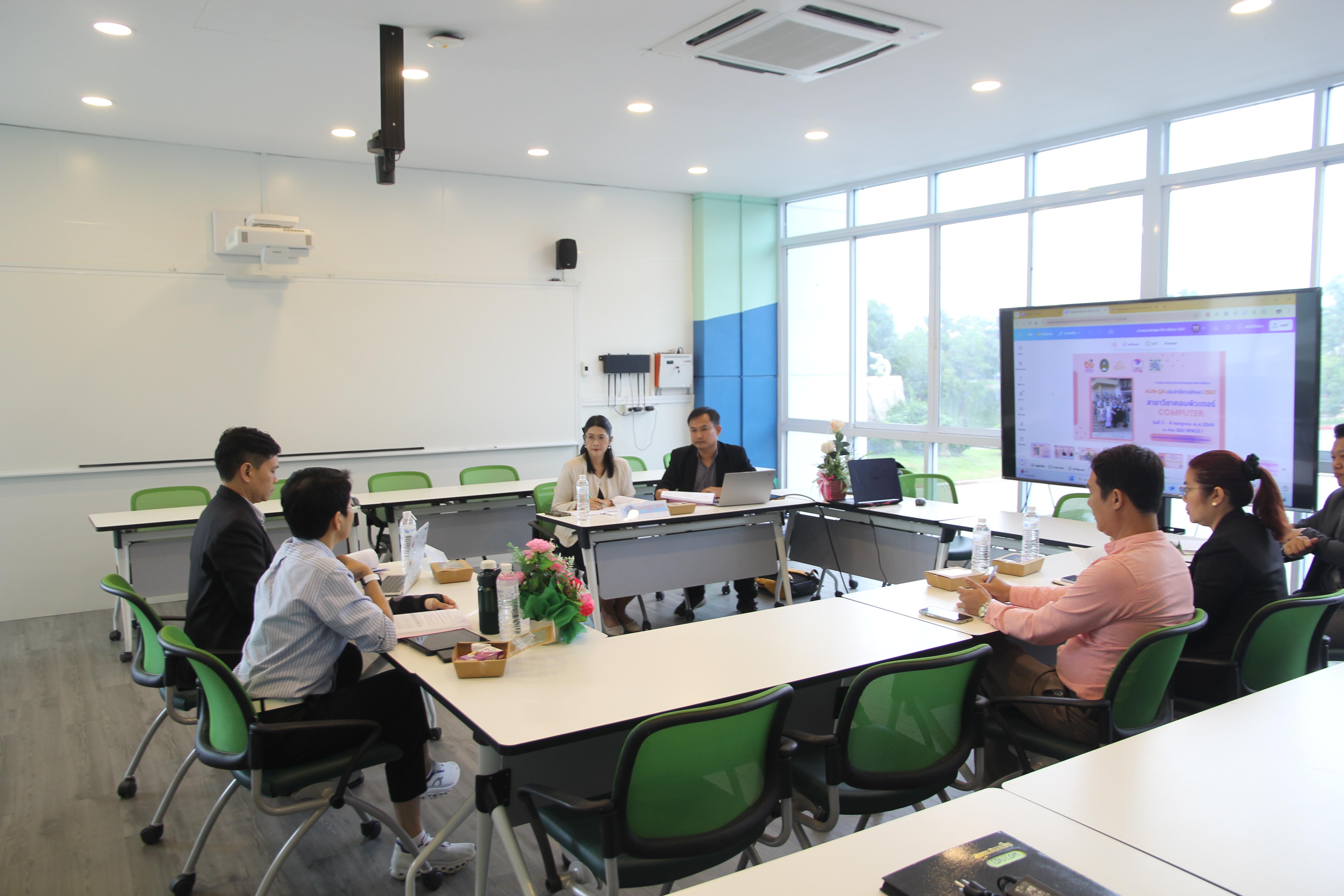 42. โปรแกรมวิชาคอมพิวเตอร์ จัดการตรวจประเมินคุณภาพการศึกษาภายในโปรแกรมวิชาคอมพิวเตอร์ ประจำปีการศึกษา 2567