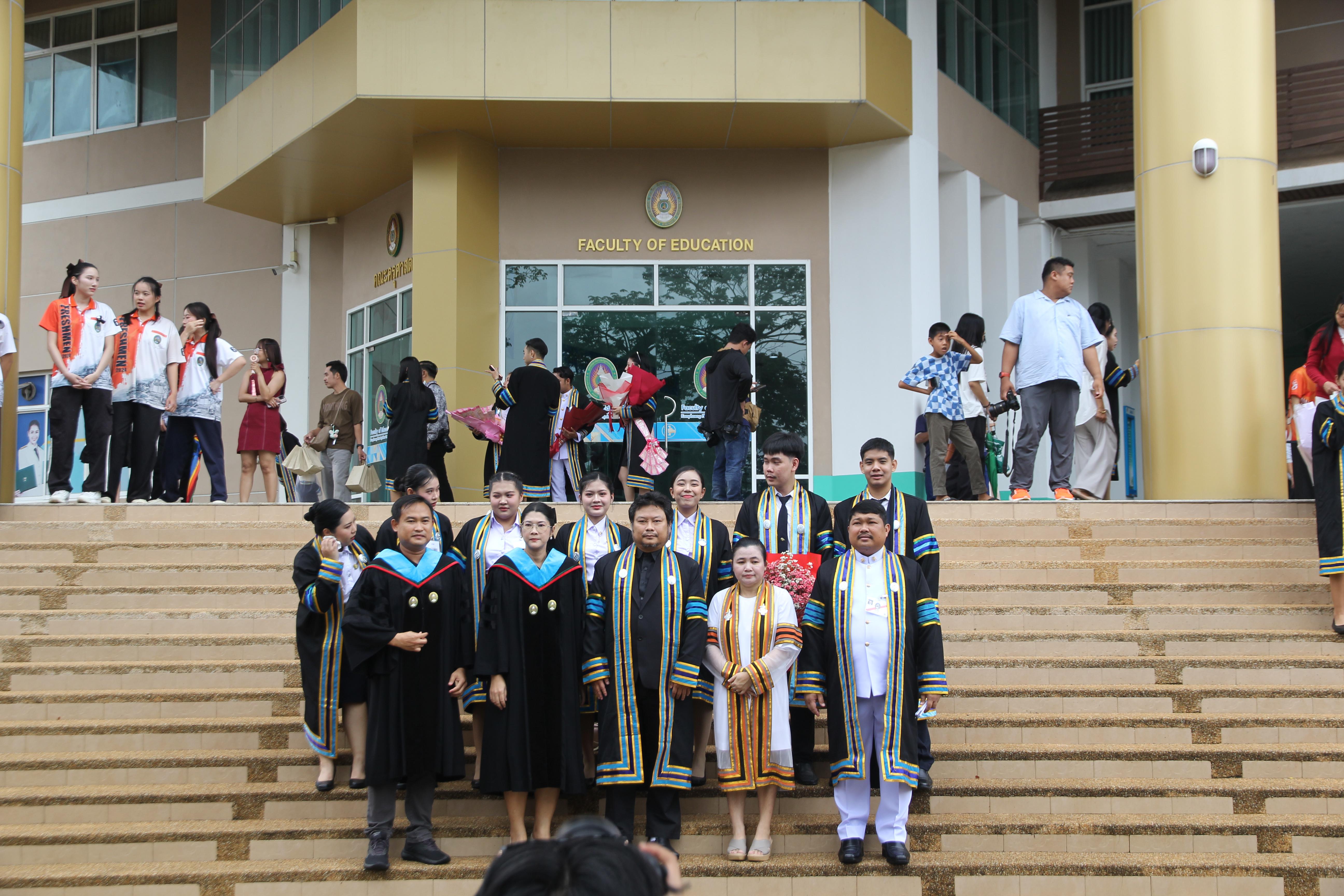 8. บรรยากาศการซ้อมรับปริญญา2568