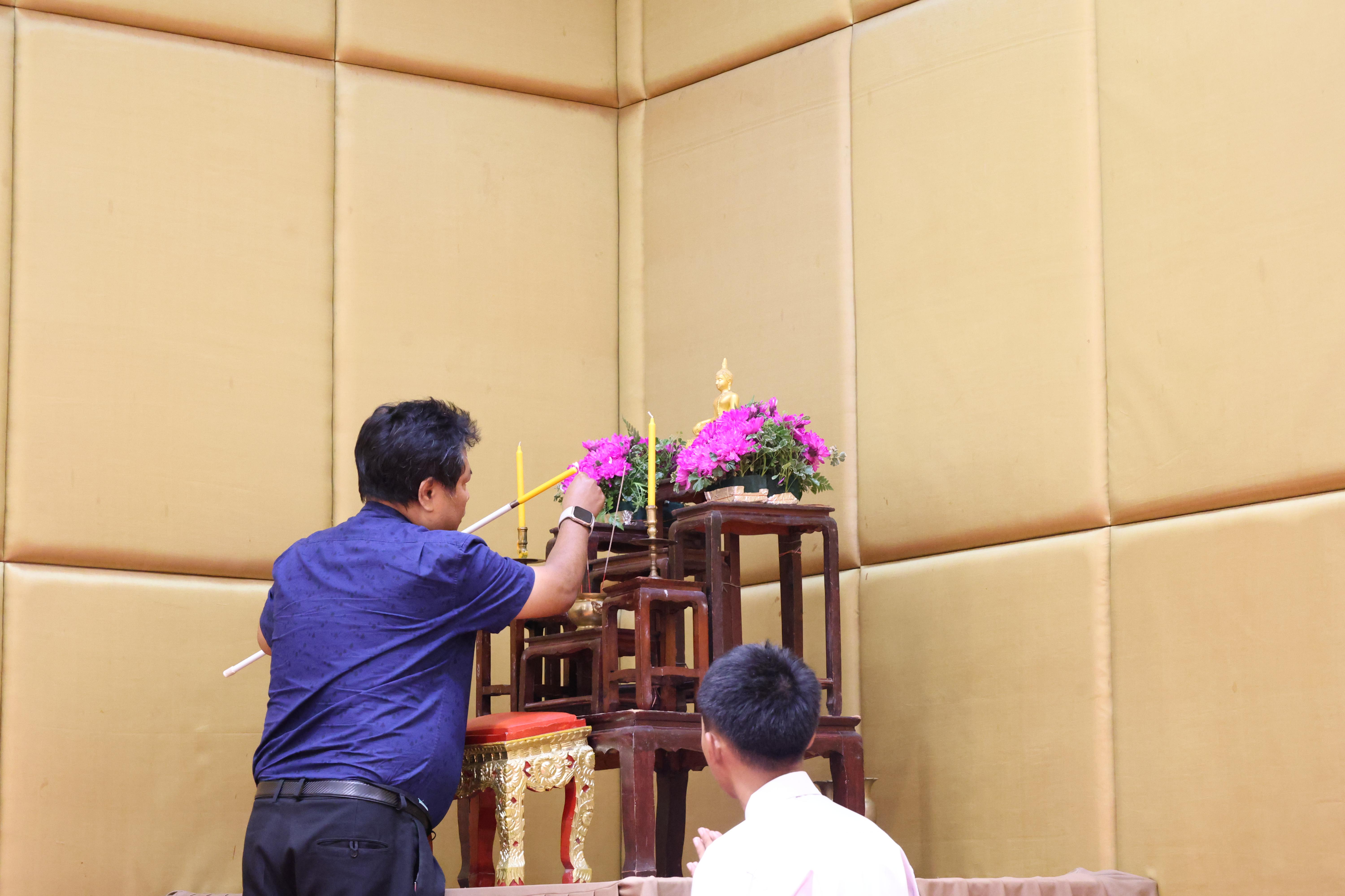 15. ไหว้ครูโปรแกรมวิชาคอมพิวตอร์และพิธีมอบโบว์ให้กับนักศึกษาใหม่ประจำปี 2569