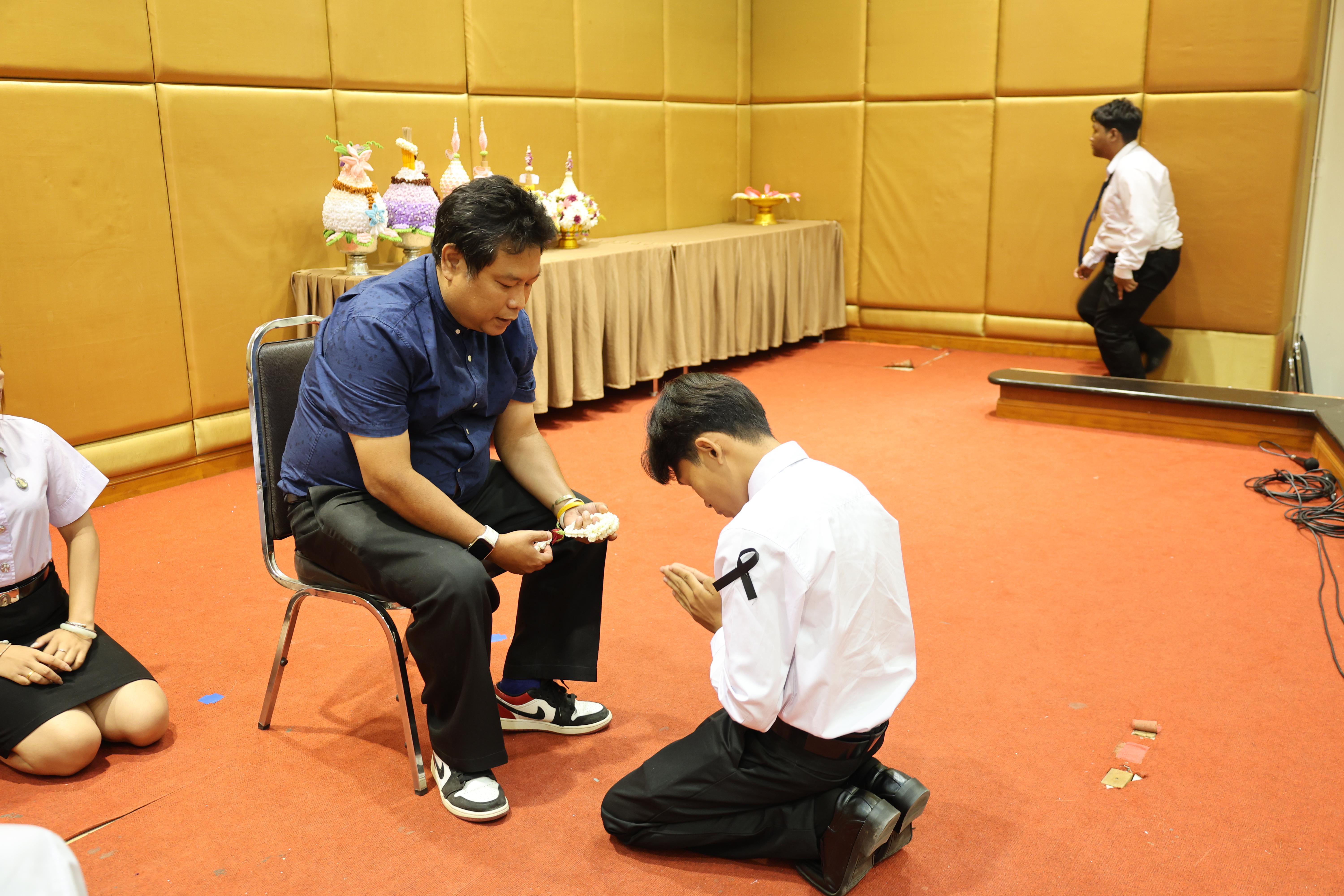 39. ไหว้ครูโปรแกรมวิชาคอมพิวตอร์และพิธีมอบโบว์ให้กับนักศึกษาใหม่ประจำปี 2569