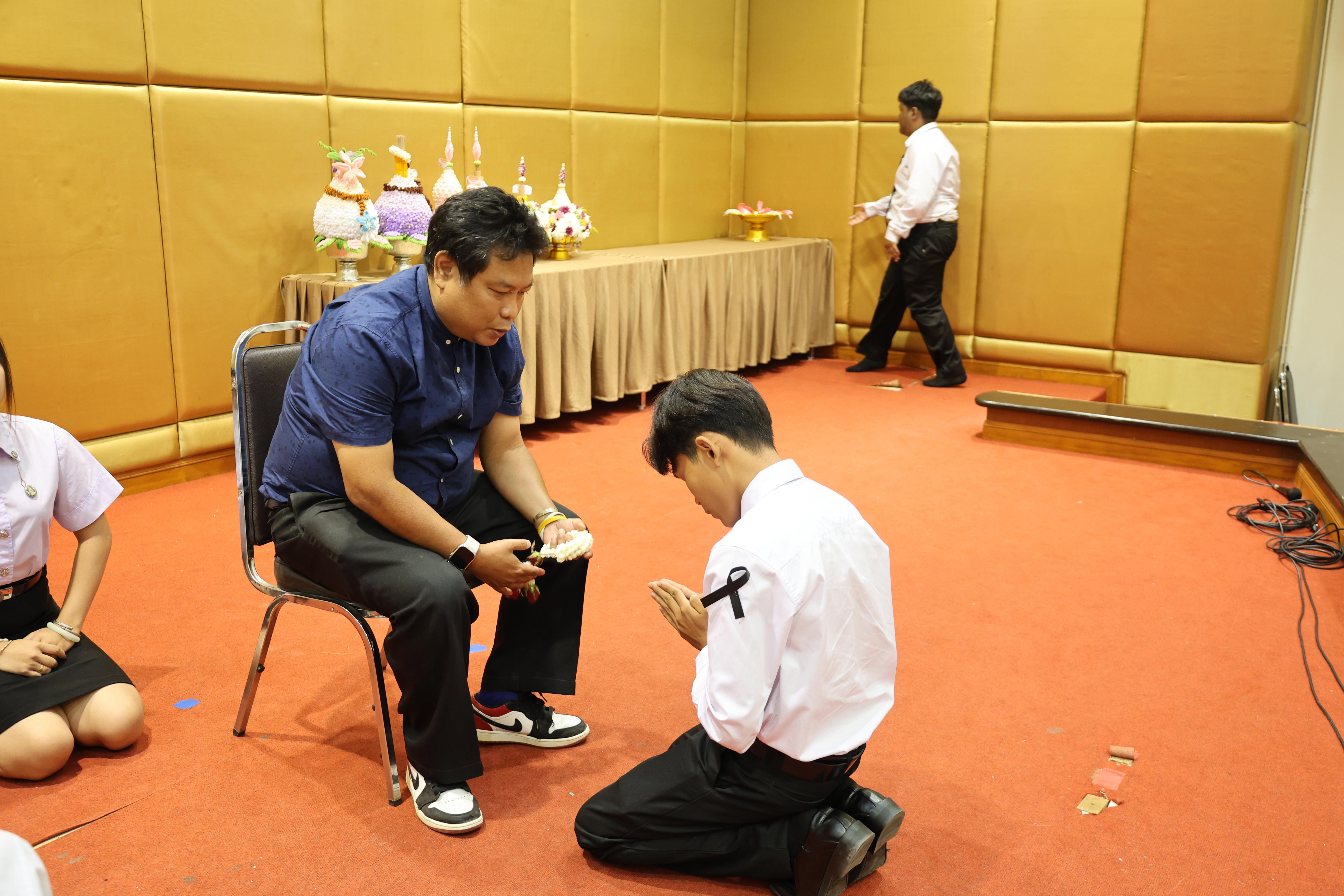 40. ไหว้ครูโปรแกรมวิชาคอมพิวตอร์และพิธีมอบโบว์ให้กับนักศึกษาใหม่ประจำปี 2569