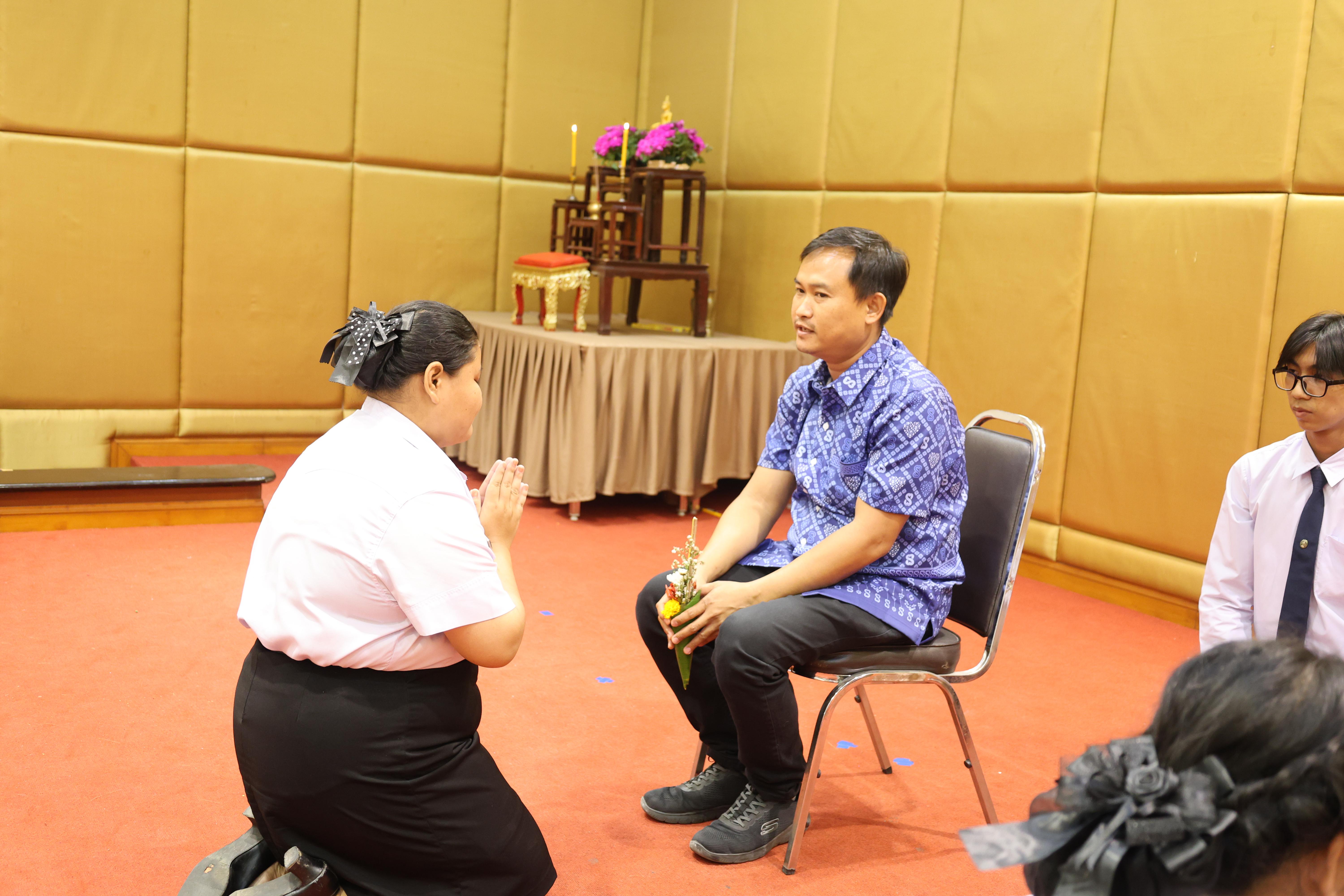 59. ไหว้ครูโปรแกรมวิชาคอมพิวตอร์และพิธีมอบโบว์ให้กับนักศึกษาใหม่ประจำปี 2569