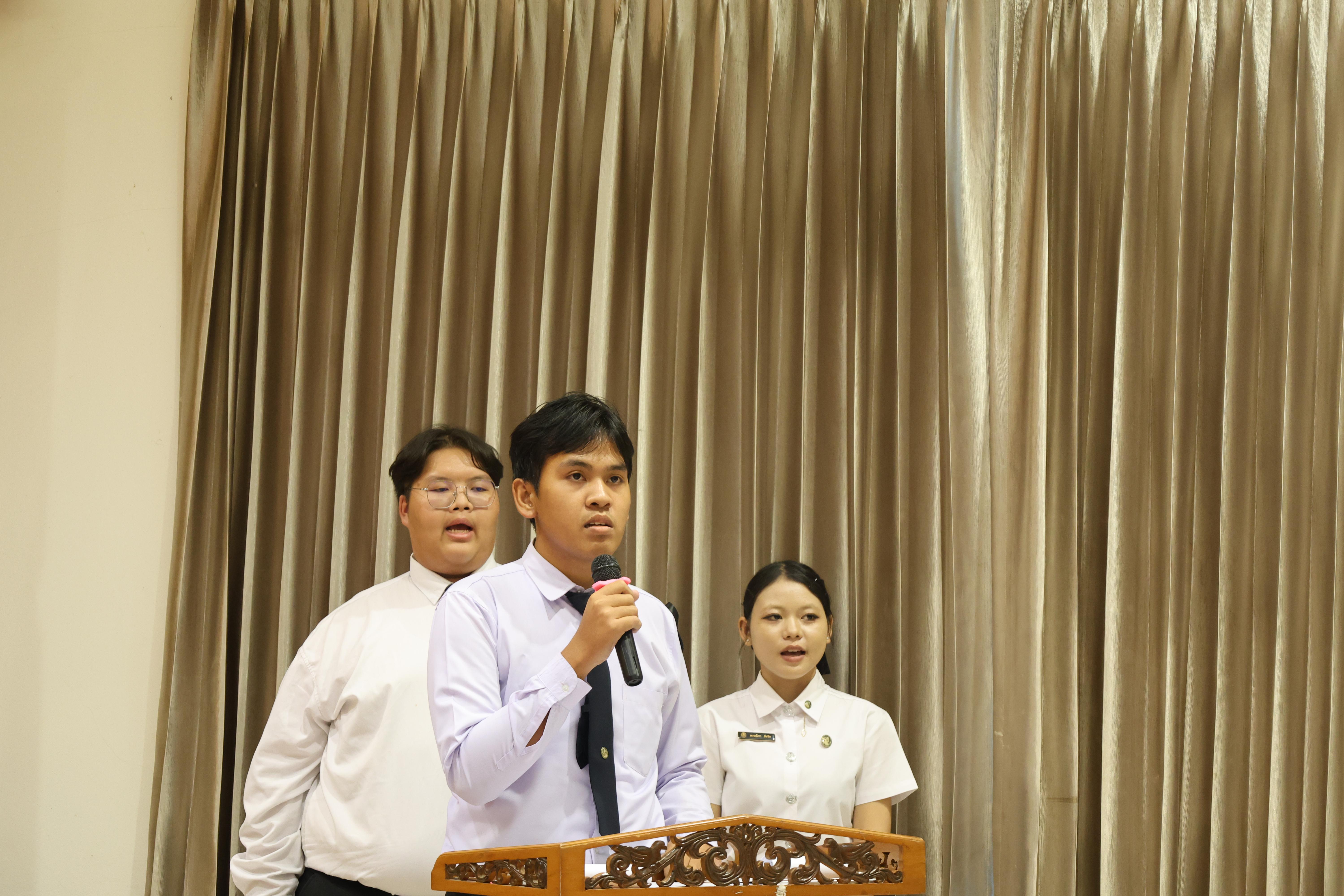 92. ไหว้ครูโปรแกรมวิชาคอมพิวตอร์และพิธีมอบโบว์ให้กับนักศึกษาใหม่ประจำปี 2569