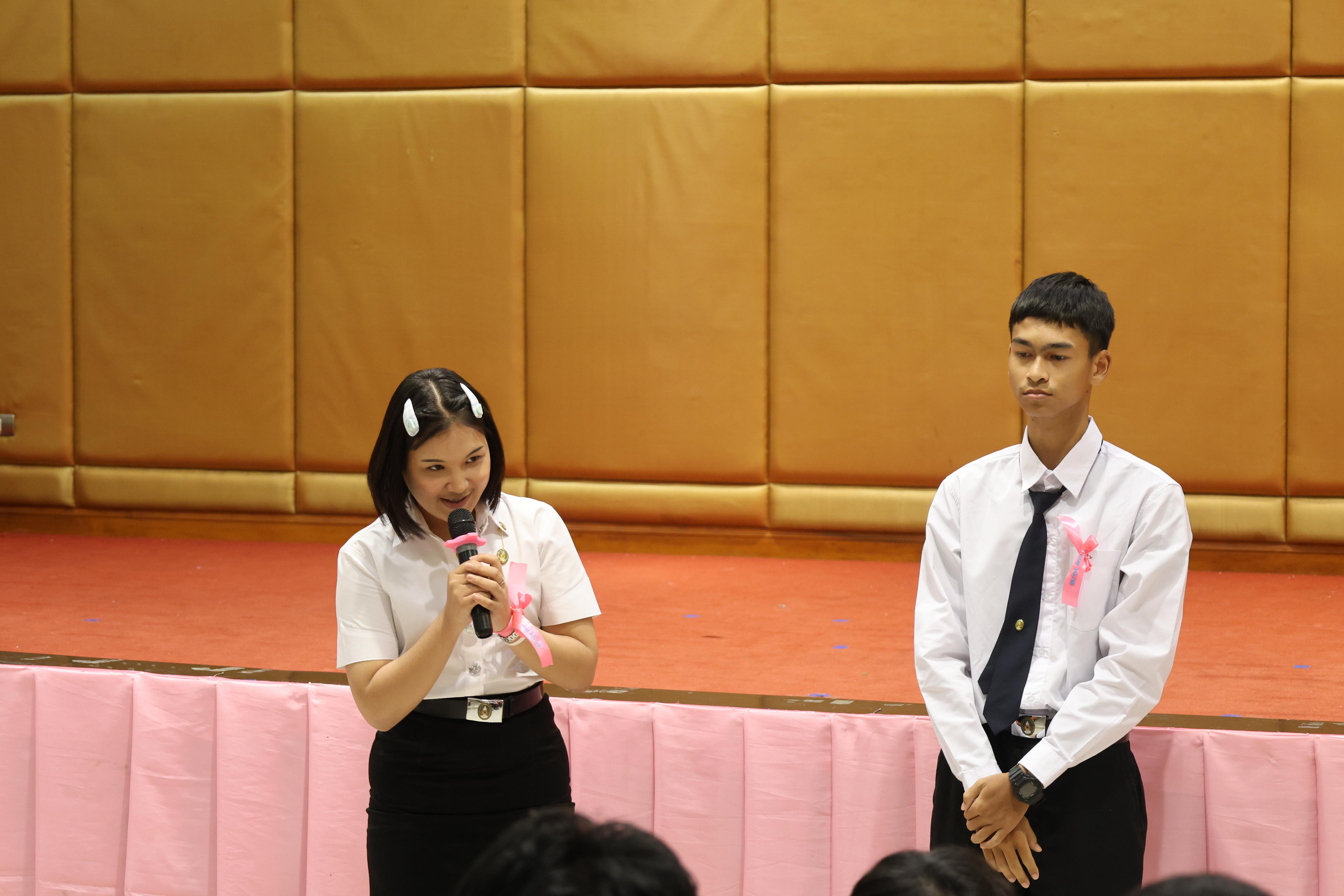 144. ไหว้ครูโปรแกรมวิชาคอมพิวตอร์และพิธีมอบโบว์ให้กับนักศึกษาใหม่ประจำปี 2569