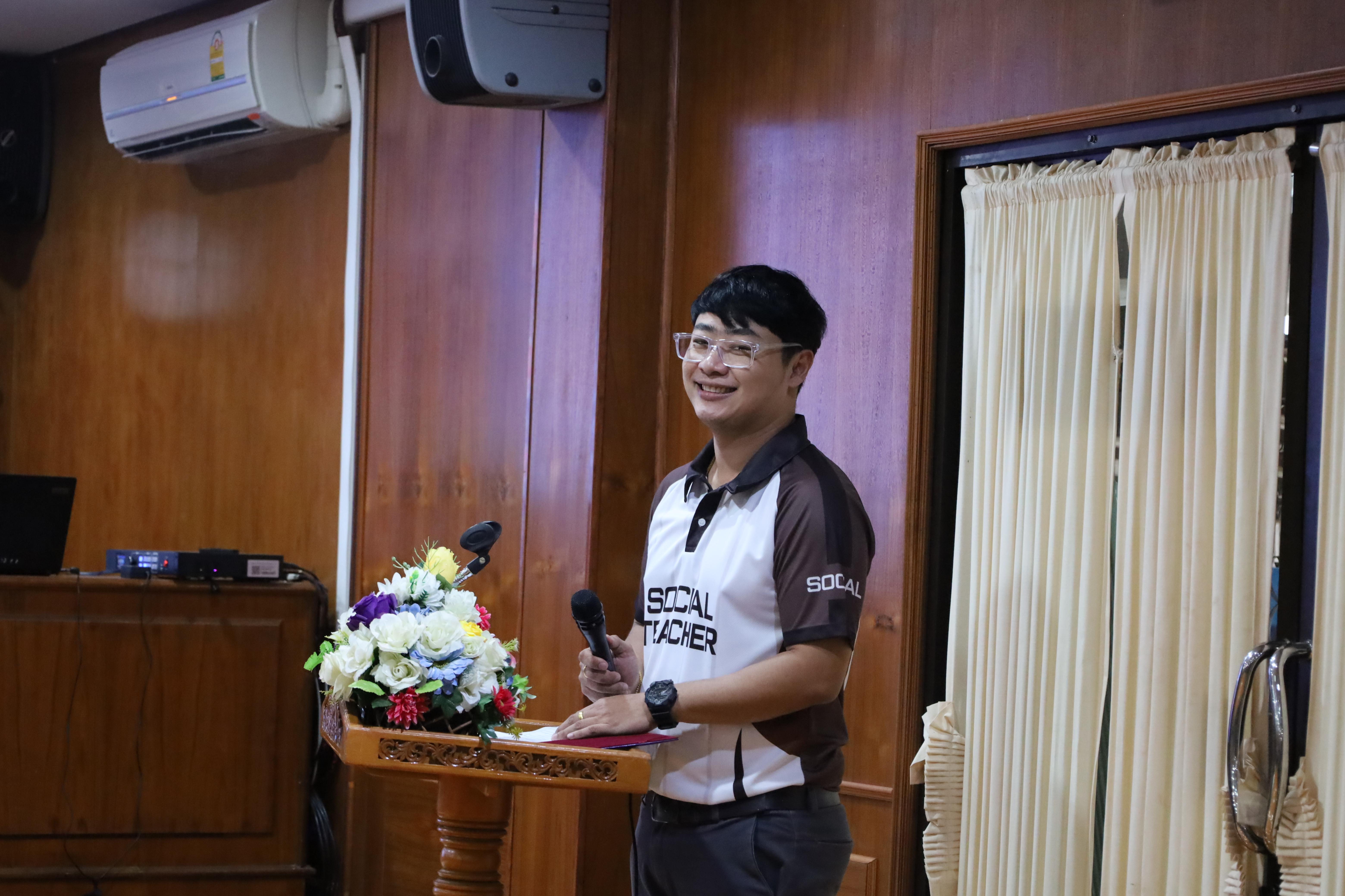 146. จัดกิจกรรมให้ความรู้ เรื่อง พื้นฐานทางสุขศึกษาและพลศึกษา ในด้านความรู้เกี่ยวกับสื่อโฆษณาไซเบอร์ ด้านระบบร่างกาย ด้านเพศศึกษา ด้านโรค และยาให้กับนักเรียนชั้นมัธยมศึกษาตอนต้น โรงเรียนวชิรปราการวิทยาคม