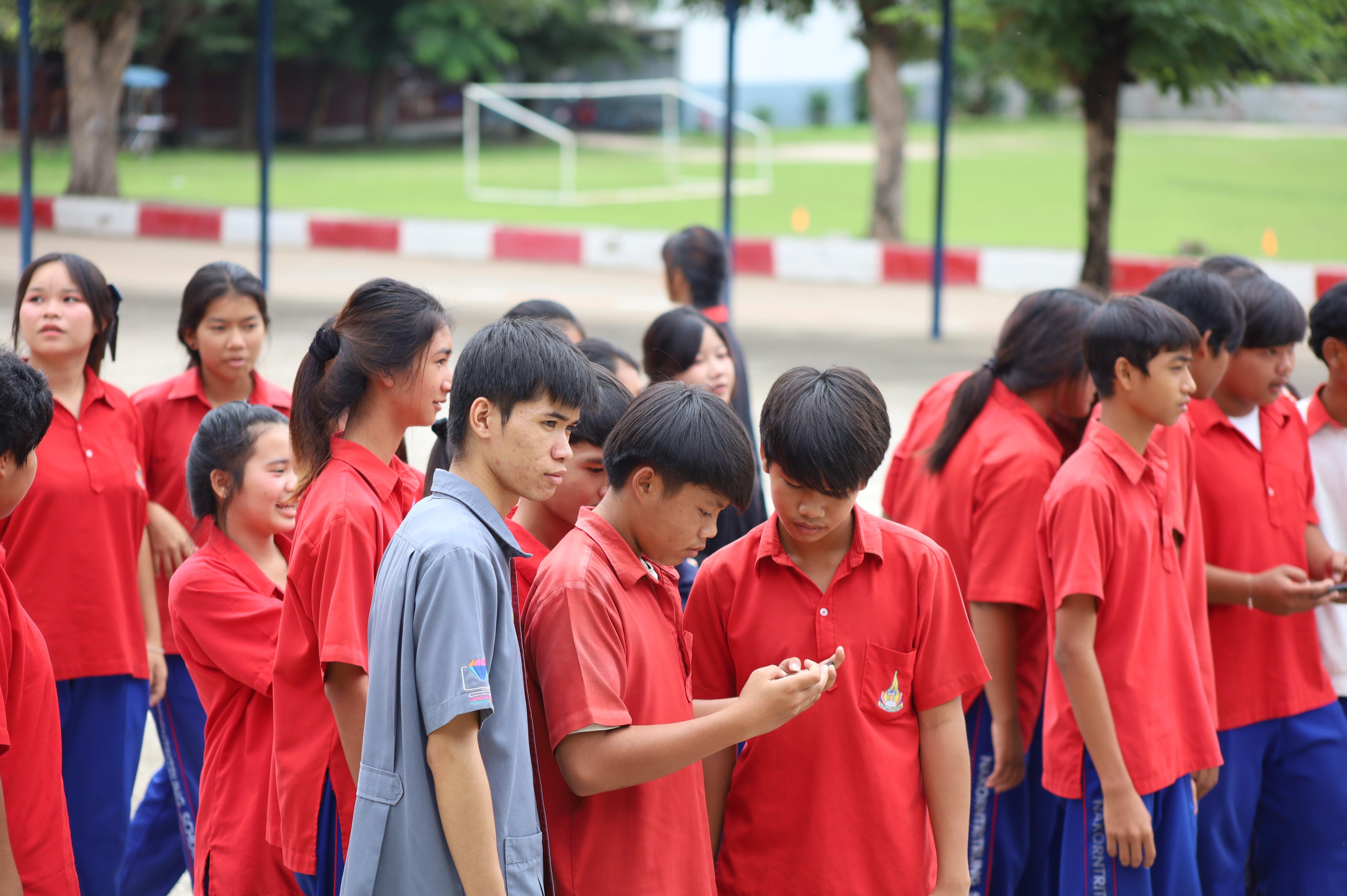 64. จัดกิจกรรมอบรมพัฒนาทักษะทางด้านเทคโนโลยี ให้กับนักเรียนโรงเรียนนครไตรตรึงษ์