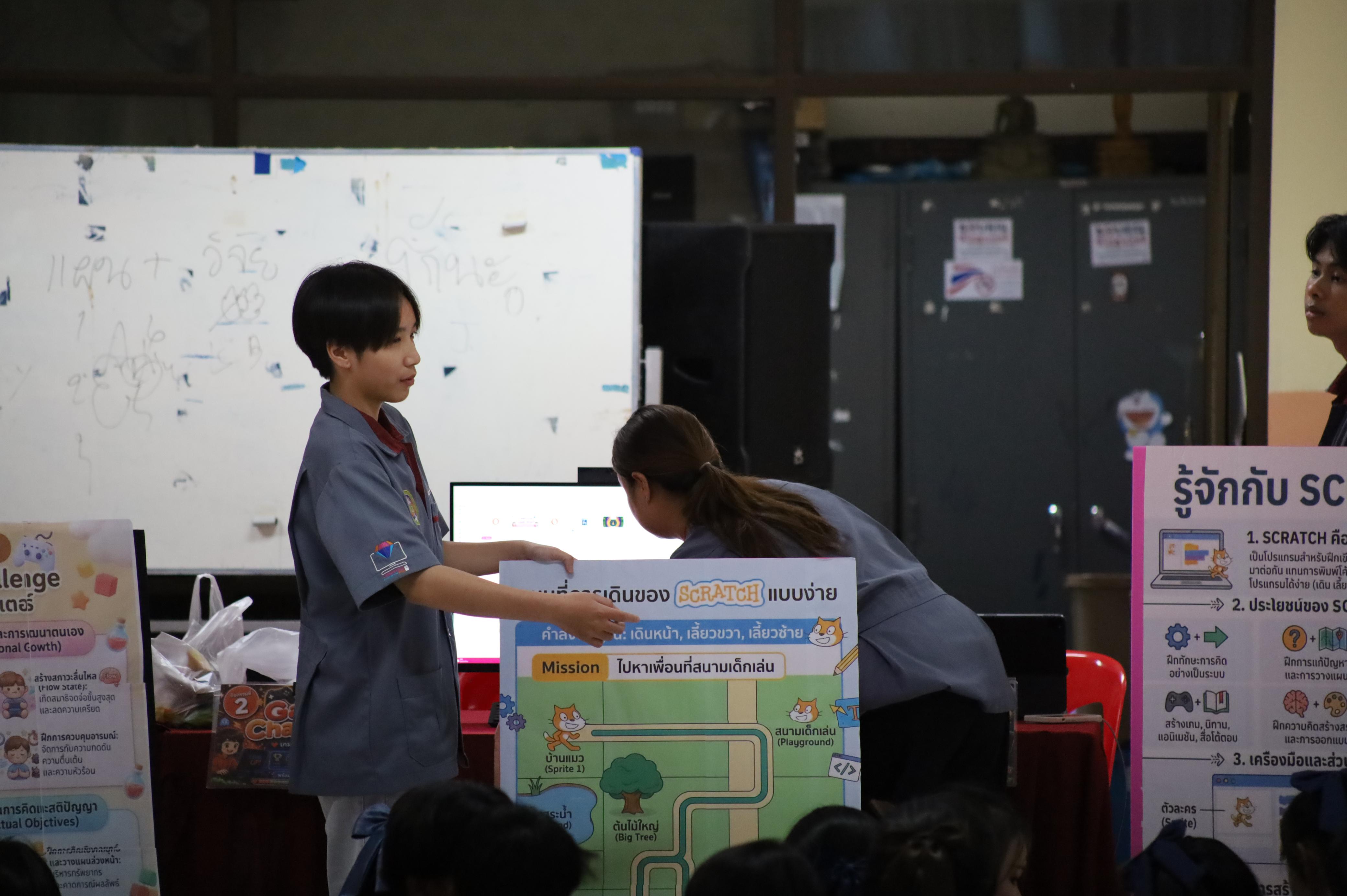 125. จัดกิจกรรมอบรมพัฒนาทักษะทางด้านเทคโนโลยี ให้กับนักเรียนโรงเรียนนครไตรตรึงษ์